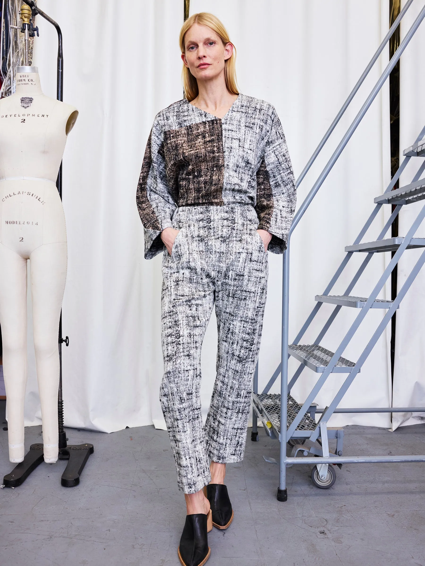 Eko Pant Sample sold by Zero + Maria Cornejo