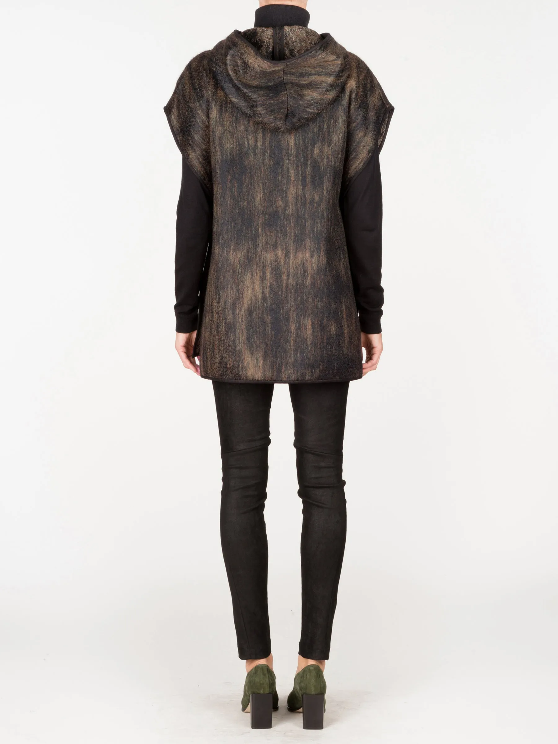 Hooded Tabard Waistcoat Sample sold by Zero + Maria Cornejo product image thumbnail 4