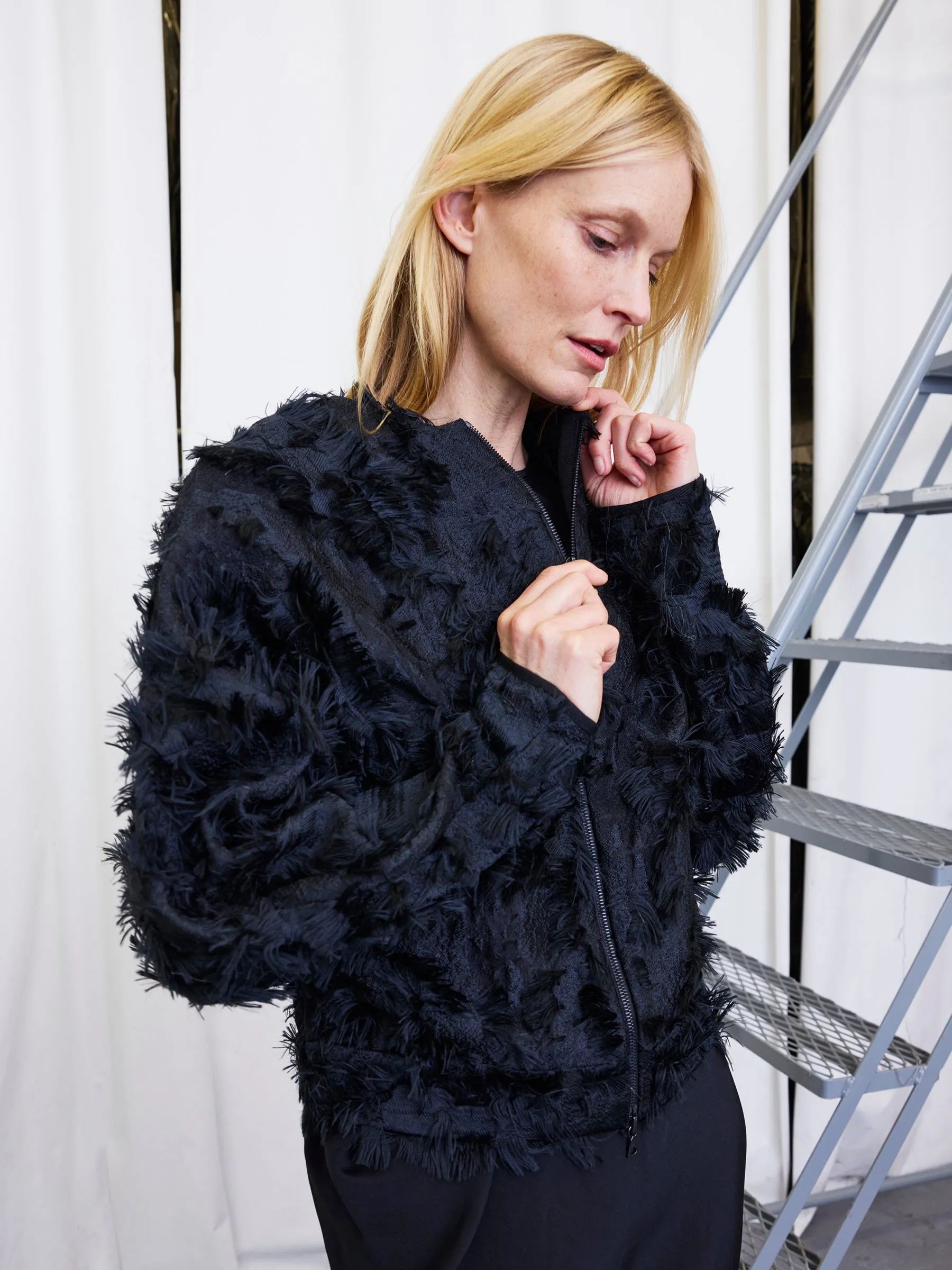 Tilla Bomber Sample sold by Zero + Maria Cornejo product image thumbnail 2