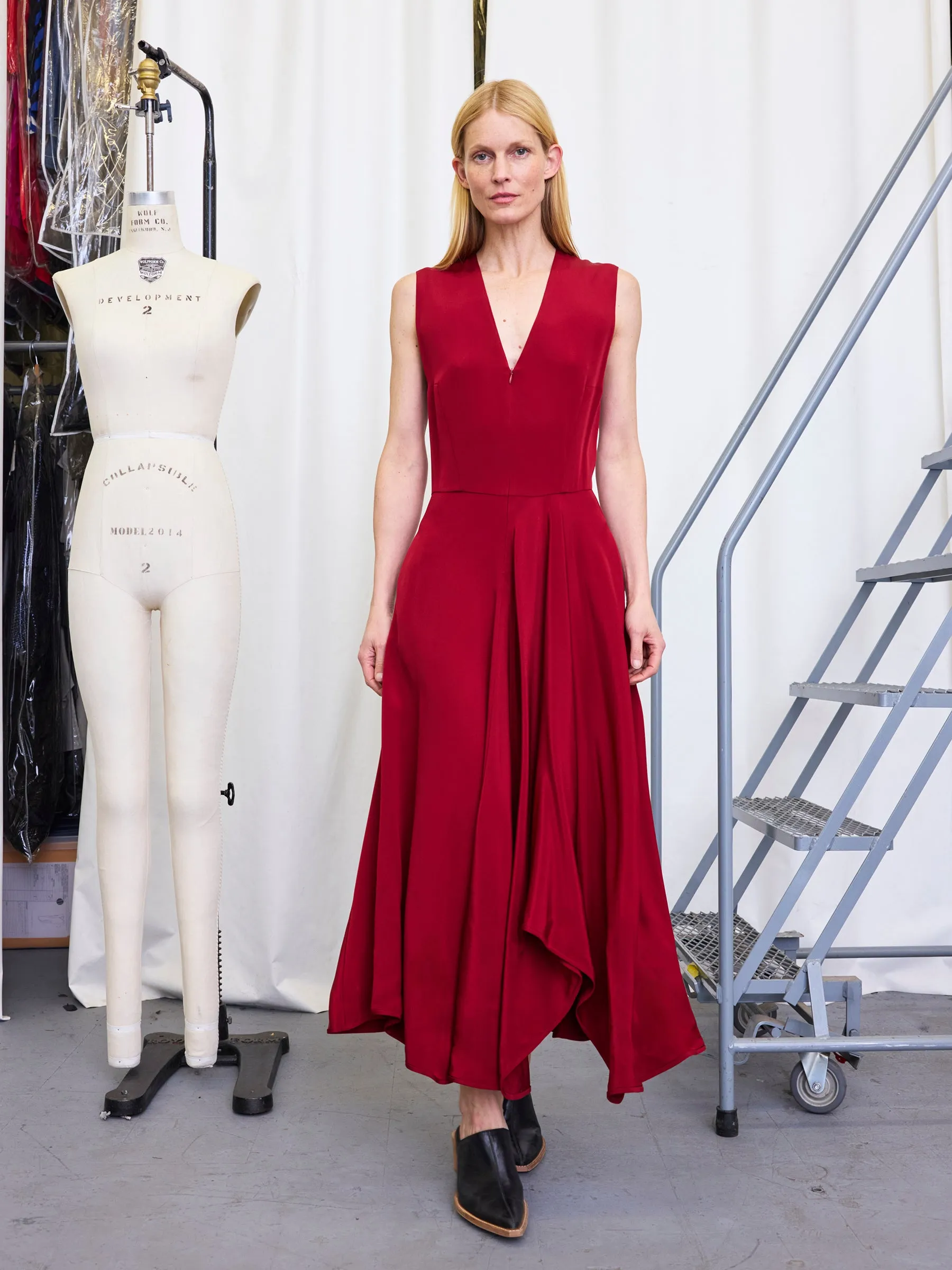 Wave Dress Sample sold by Zero + Maria Cornejo product image thumbnail 2