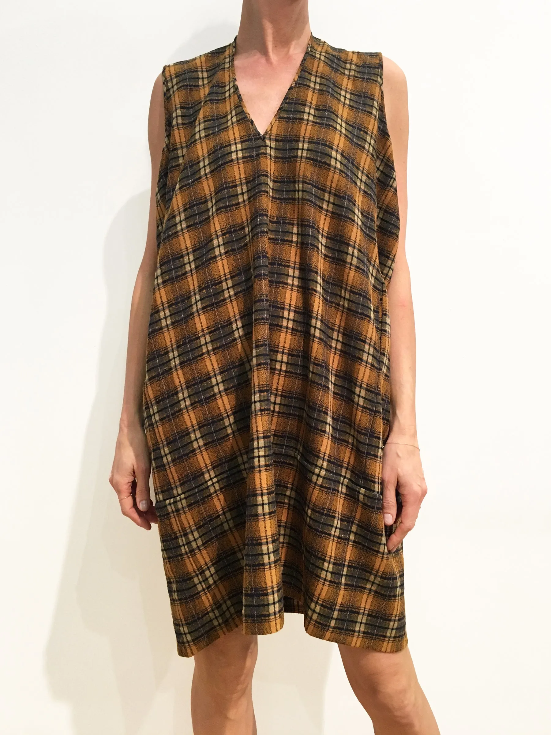 Sleeveless Tasi Dress Sample sold by Zero + Maria Cornejo