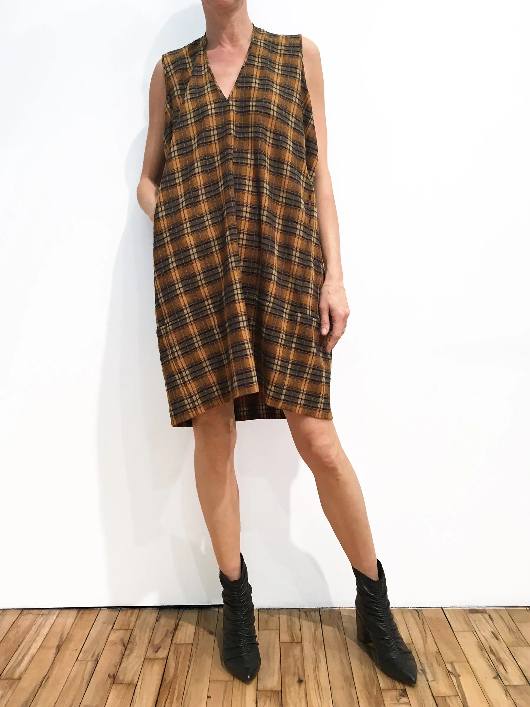 Sleeveless Tasi Dress Sample sold by Zero + Maria Cornejo product image thumbnail 2