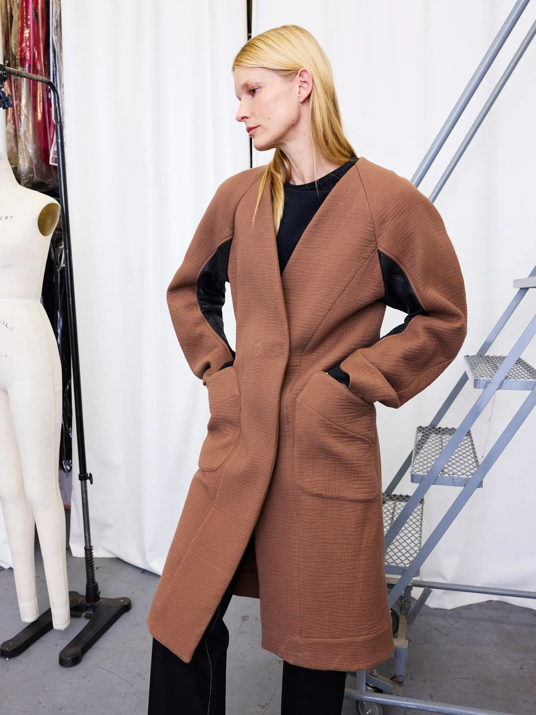 Artem Coat Sample sold by Zero + Maria Cornejo