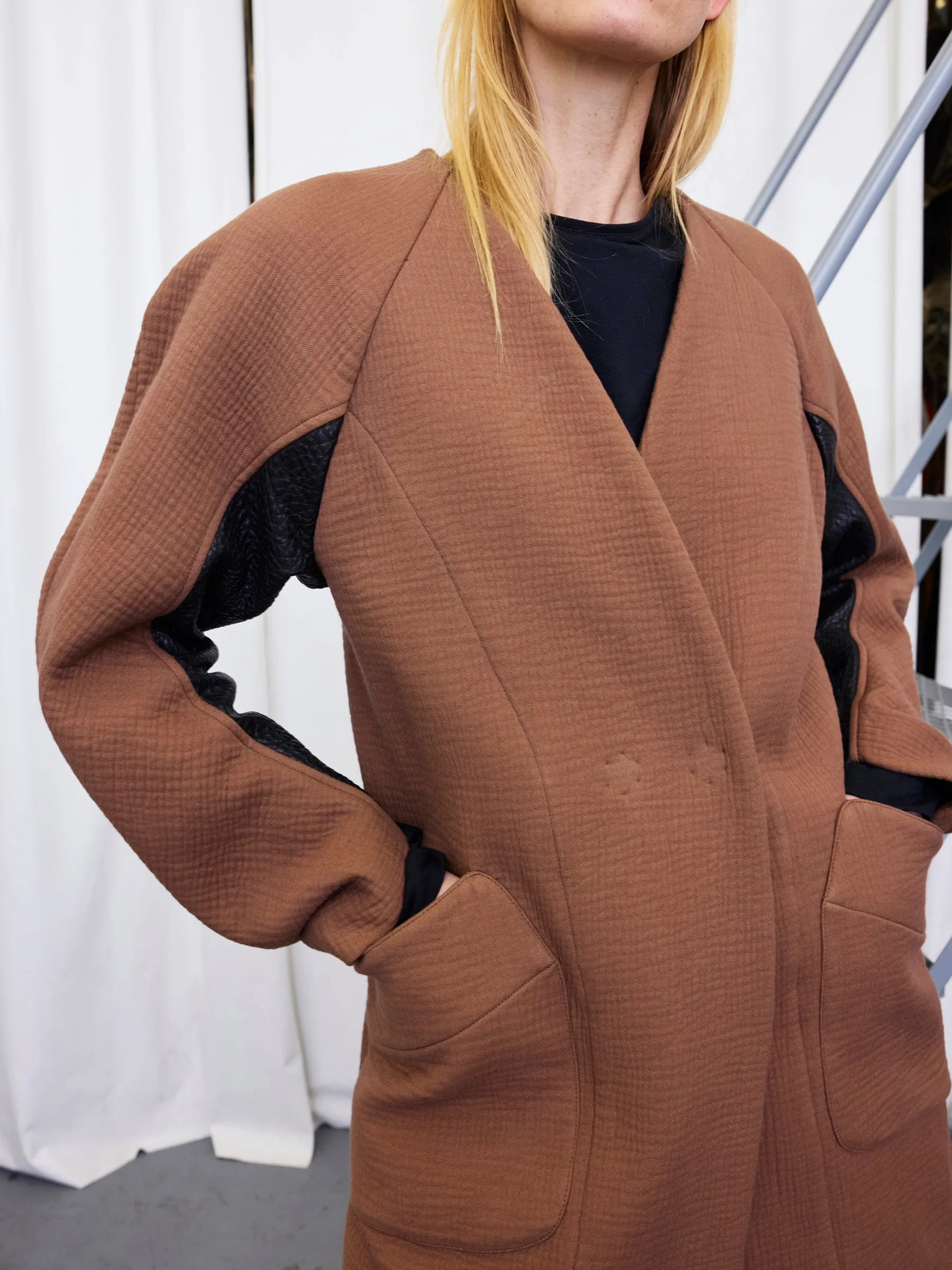 Artem Coat Sample sold by Zero + Maria Cornejo product image thumbnail 2