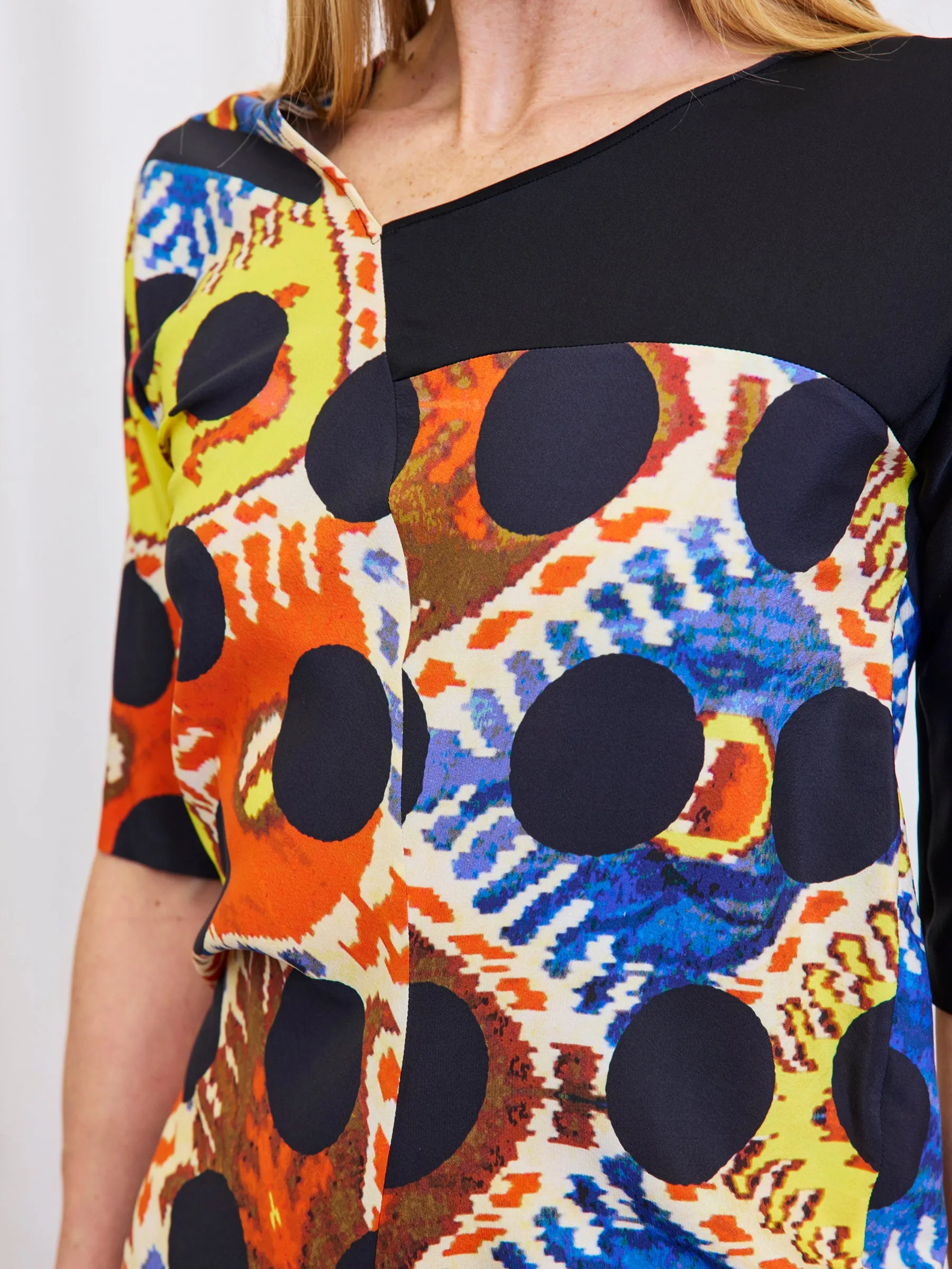 Off Kilter Swing Dress Sample sold by Zero + Maria Cornejo product image thumbnail 3