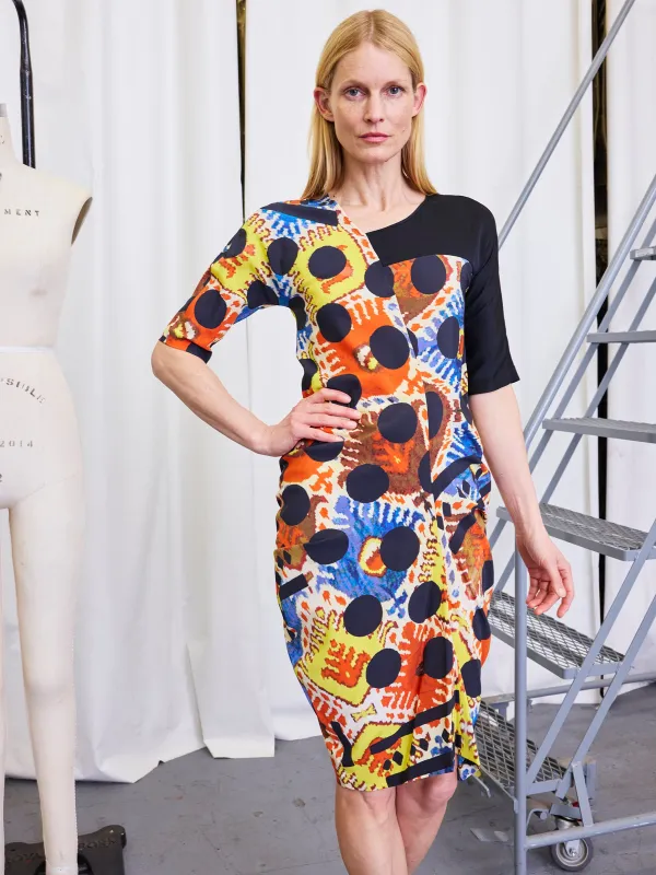 Off Kilter Swing Dress Sample made by Zero + Maria Cornejo