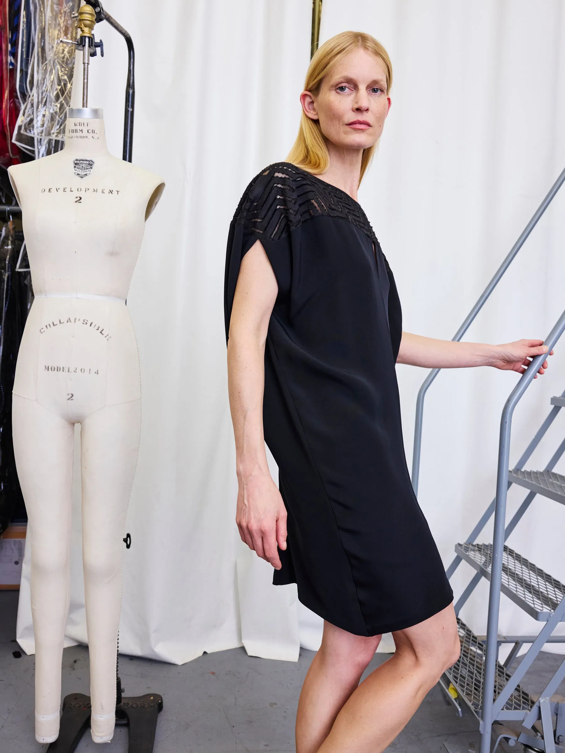 Mei Dress Sample sold by Zero + Maria Cornejo product image thumbnail 4