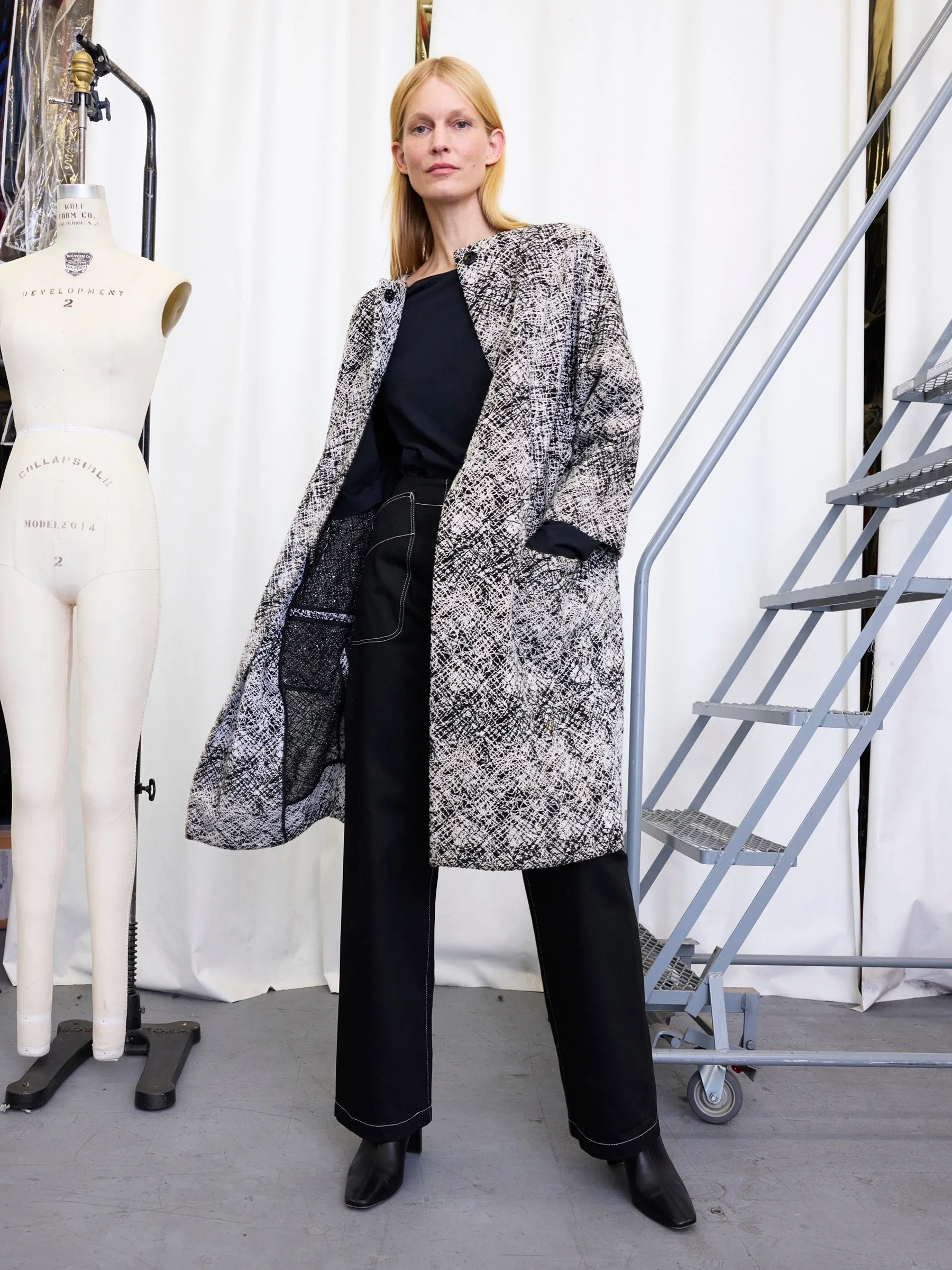 Tabi Coat Sample sold by Zero + Maria Cornejo product image thumbnail 3