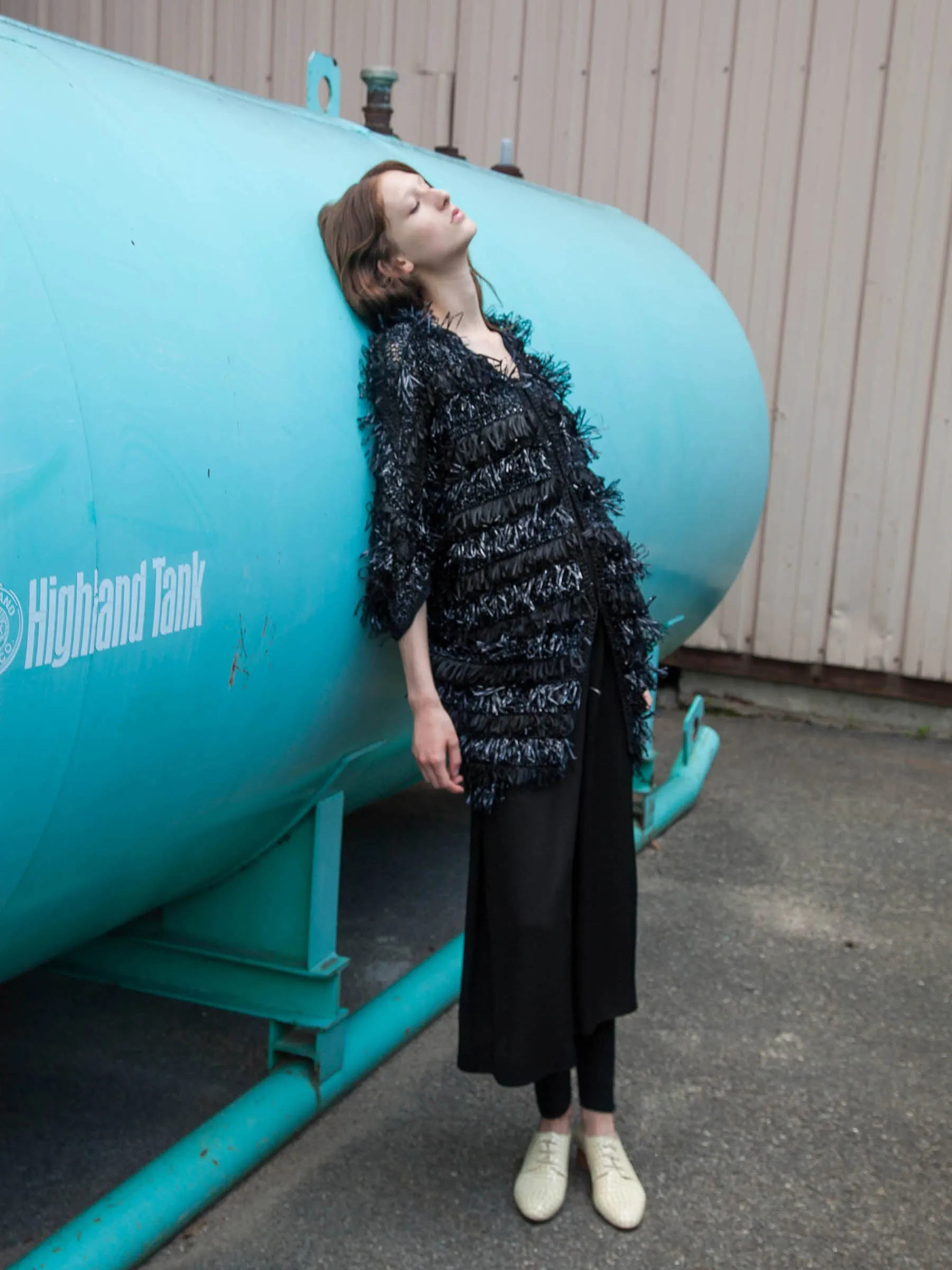 Looped Rio Coat Sample sold by Zero + Maria Cornejo