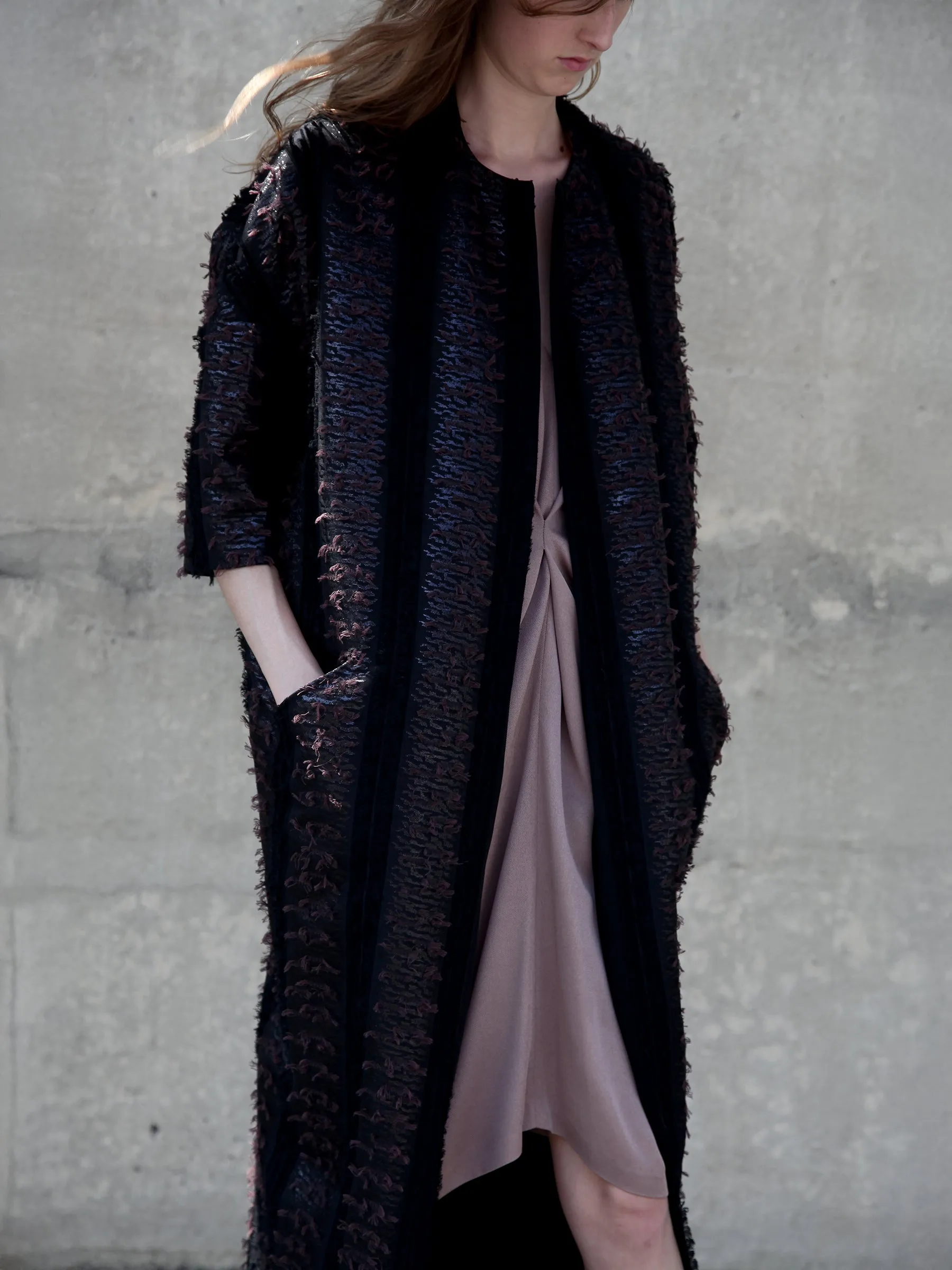 Long-Sleeved Koya Coat Sample sold by Zero + Maria Cornejo product image thumbnail 2