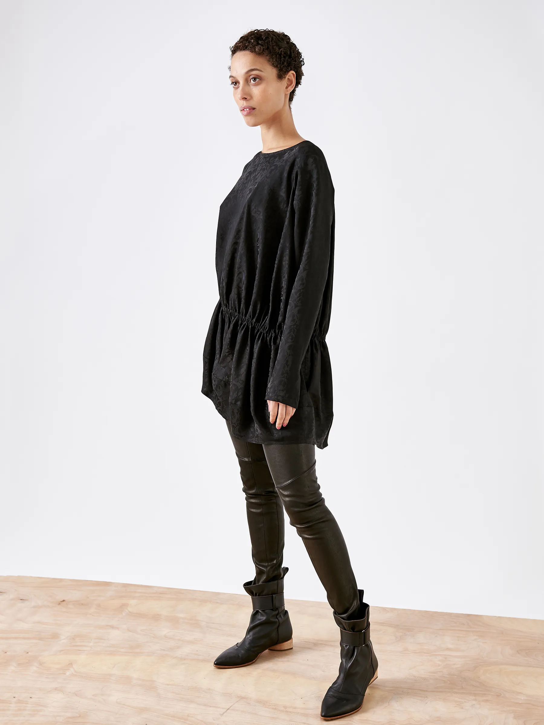 Long-Sleeved Pod Bubble Tunic Sample sold by Zero + Maria Cornejo product image thumbnail 3