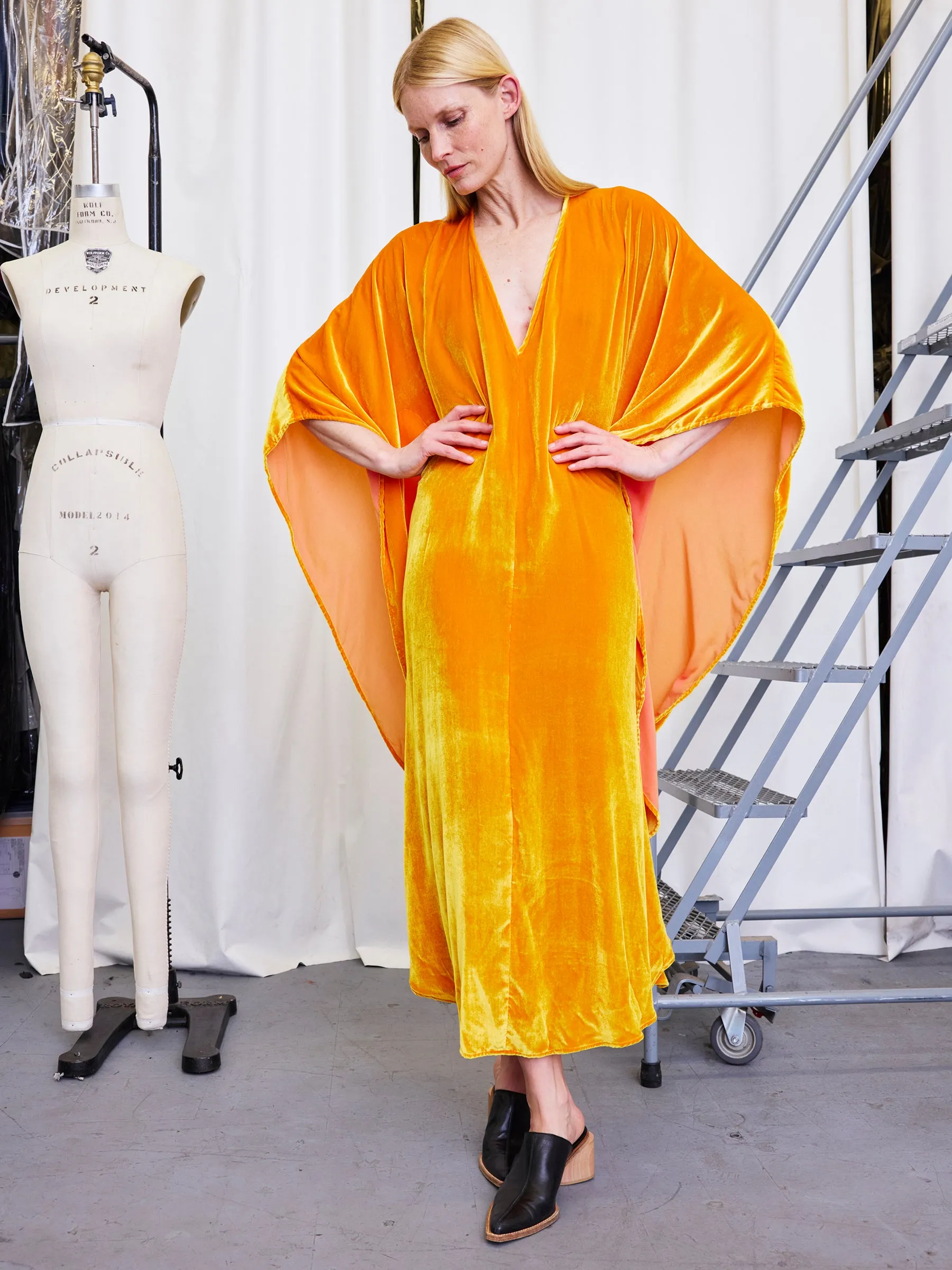 Circle Caftan Sample sold by Zero + Maria Cornejo product image thumbnail 5