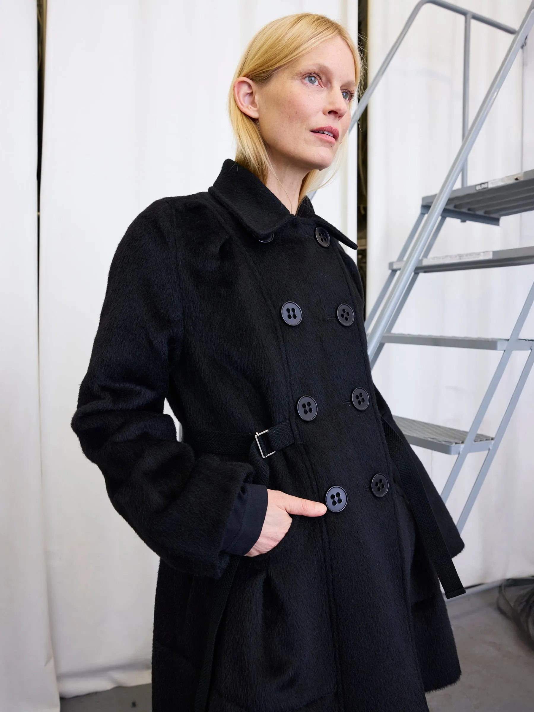 3/4 Bubble Coat Sample sold by Zero + Maria Cornejo product image thumbnail 4