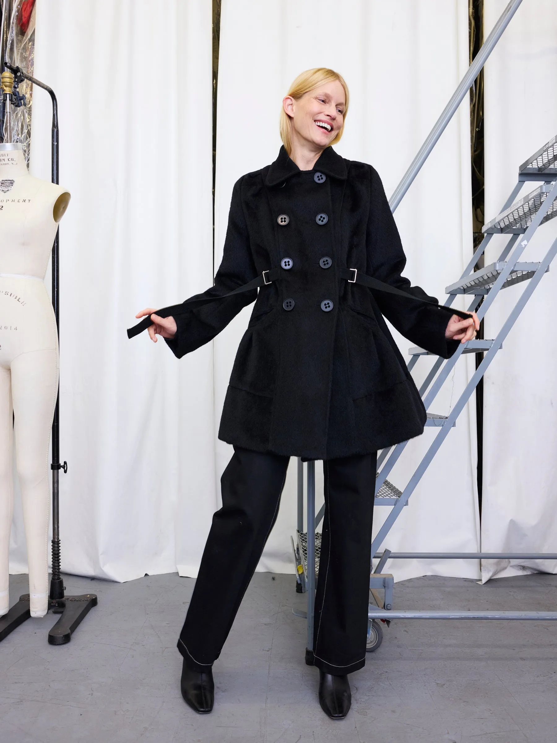 3/4 Bubble Coat Sample sold by Zero + Maria Cornejo product image thumbnail 2