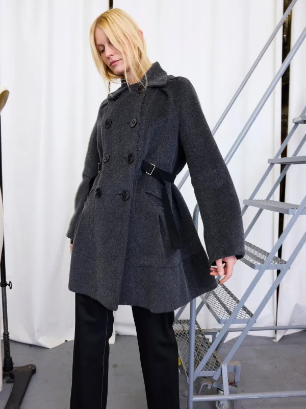 3/4 Bubble Coat Sample made by Zero + Maria Cornejo