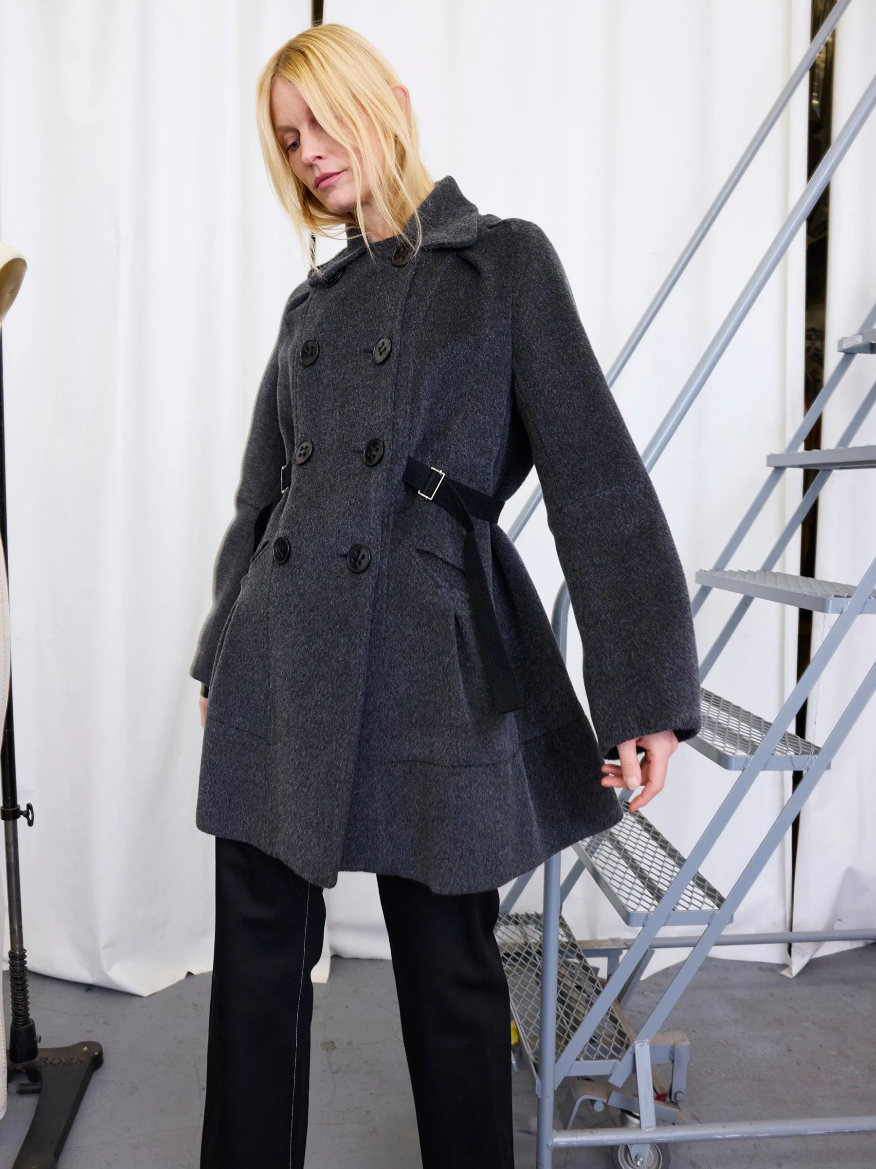 3/4 Bubble Coat Sample sold by Zero + Maria Cornejo