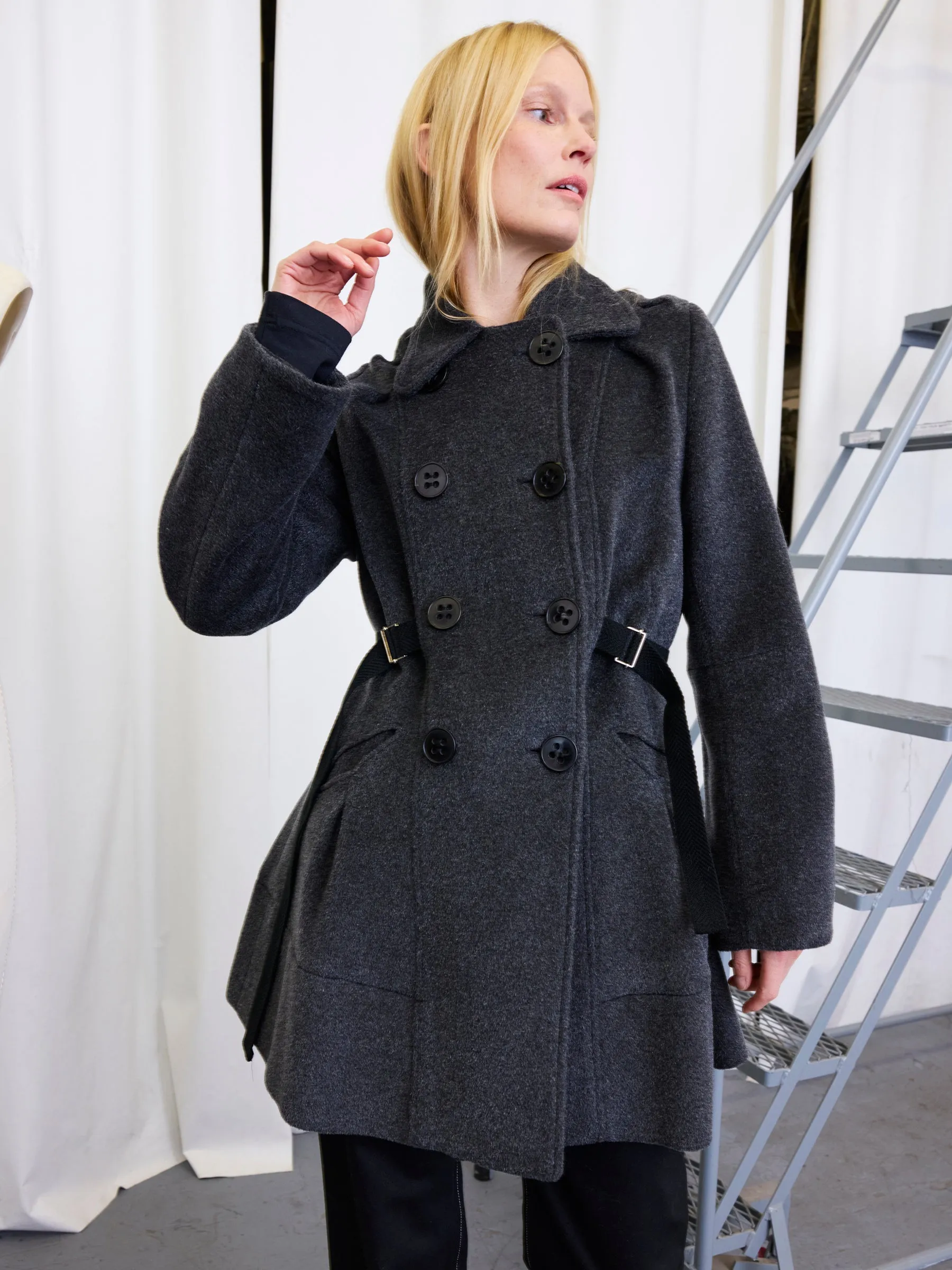 3/4 Bubble Coat Sample sold by Zero + Maria Cornejo product image thumbnail 2