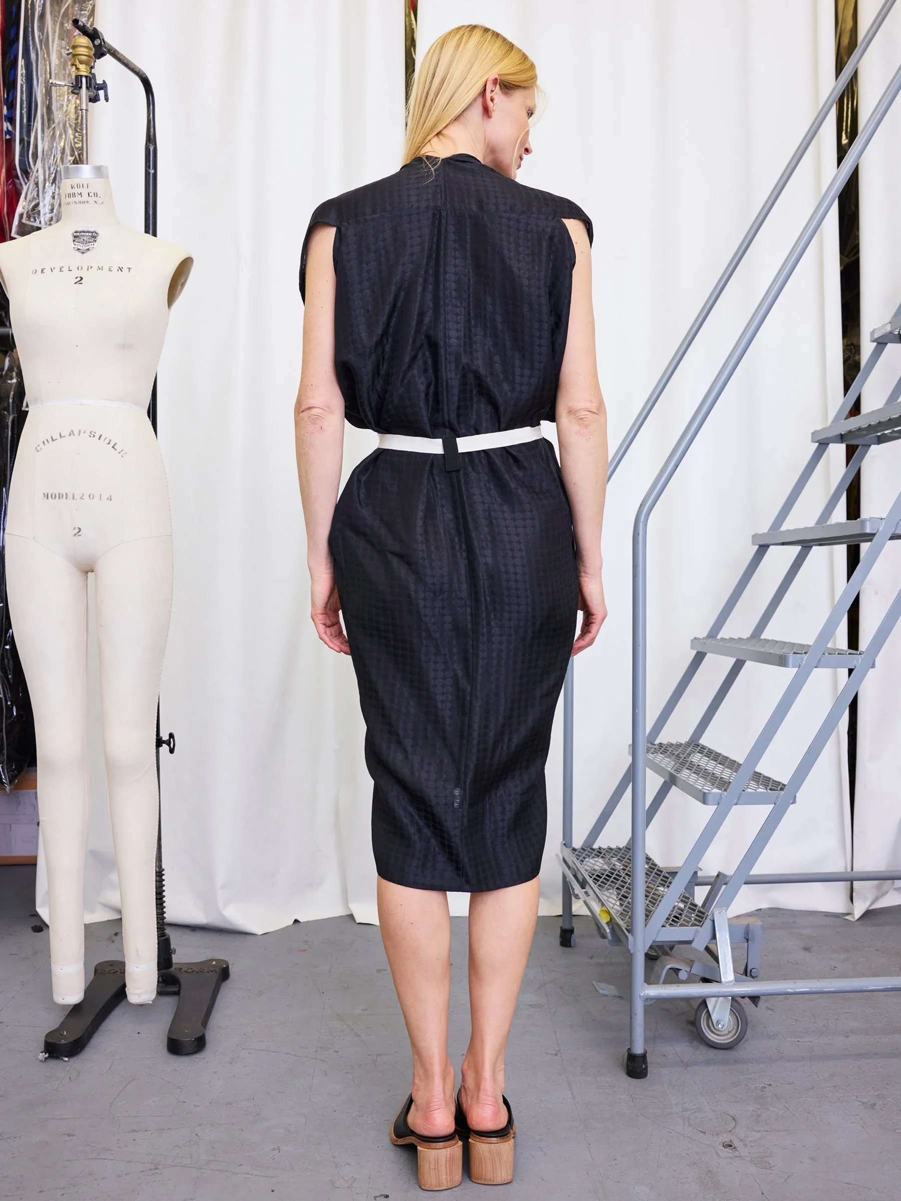 Foil Dress Sample sold by Zero + Maria Cornejo product image thumbnail 5
