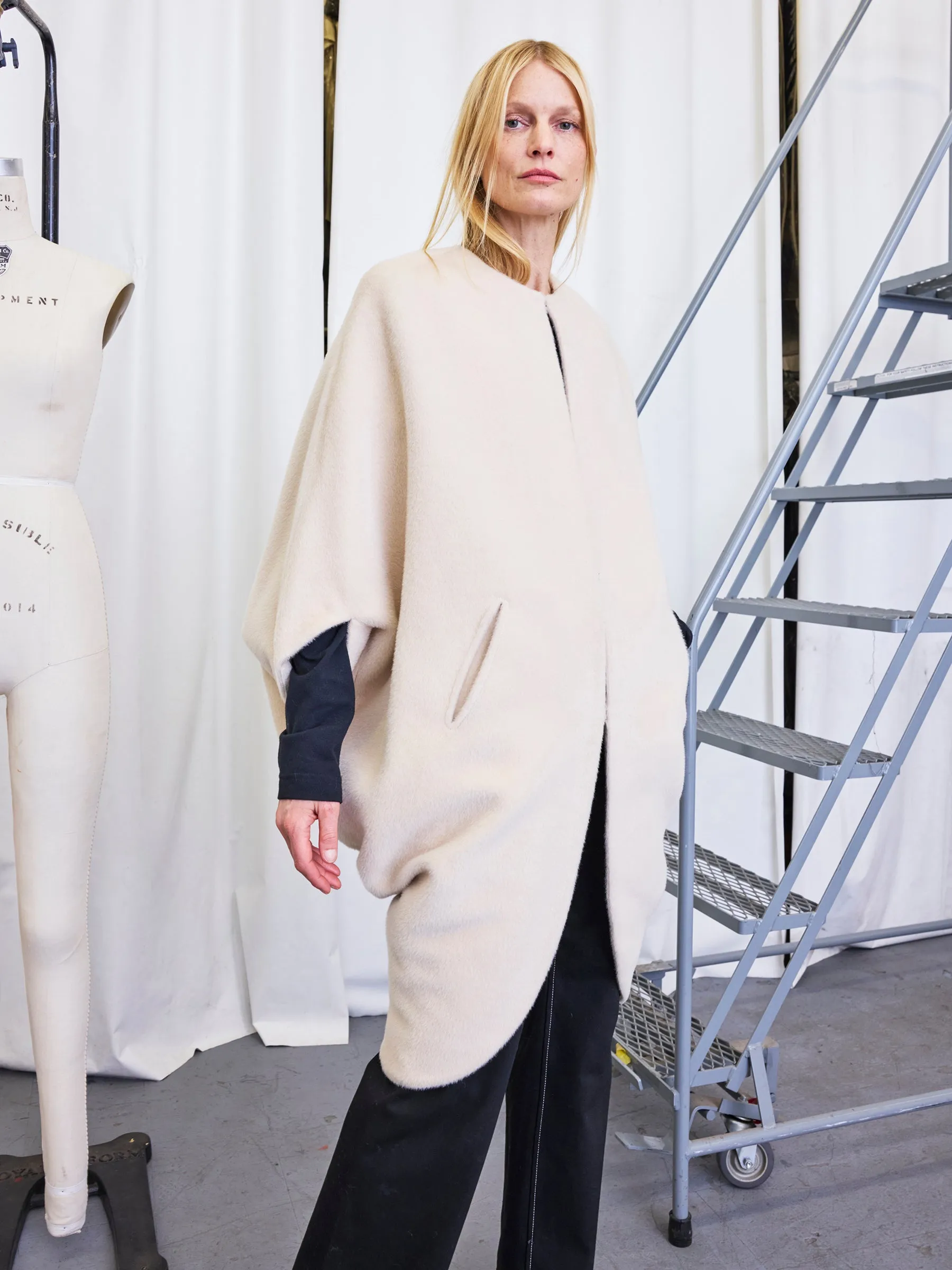 Koya Coat sold by Zero + Maria Cornejo product image thumbnail 3