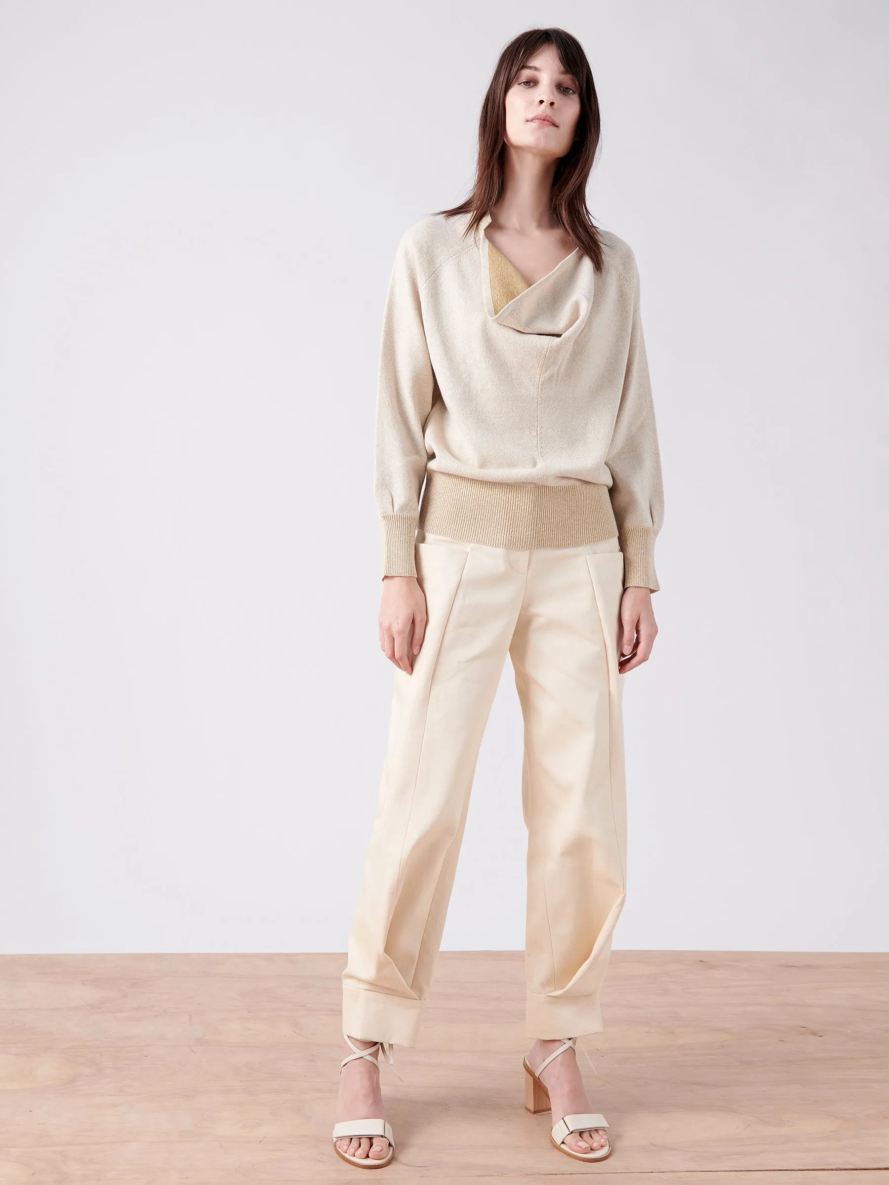 Long-Sleeved Evi Top Sample sold by Zero + Maria Cornejo