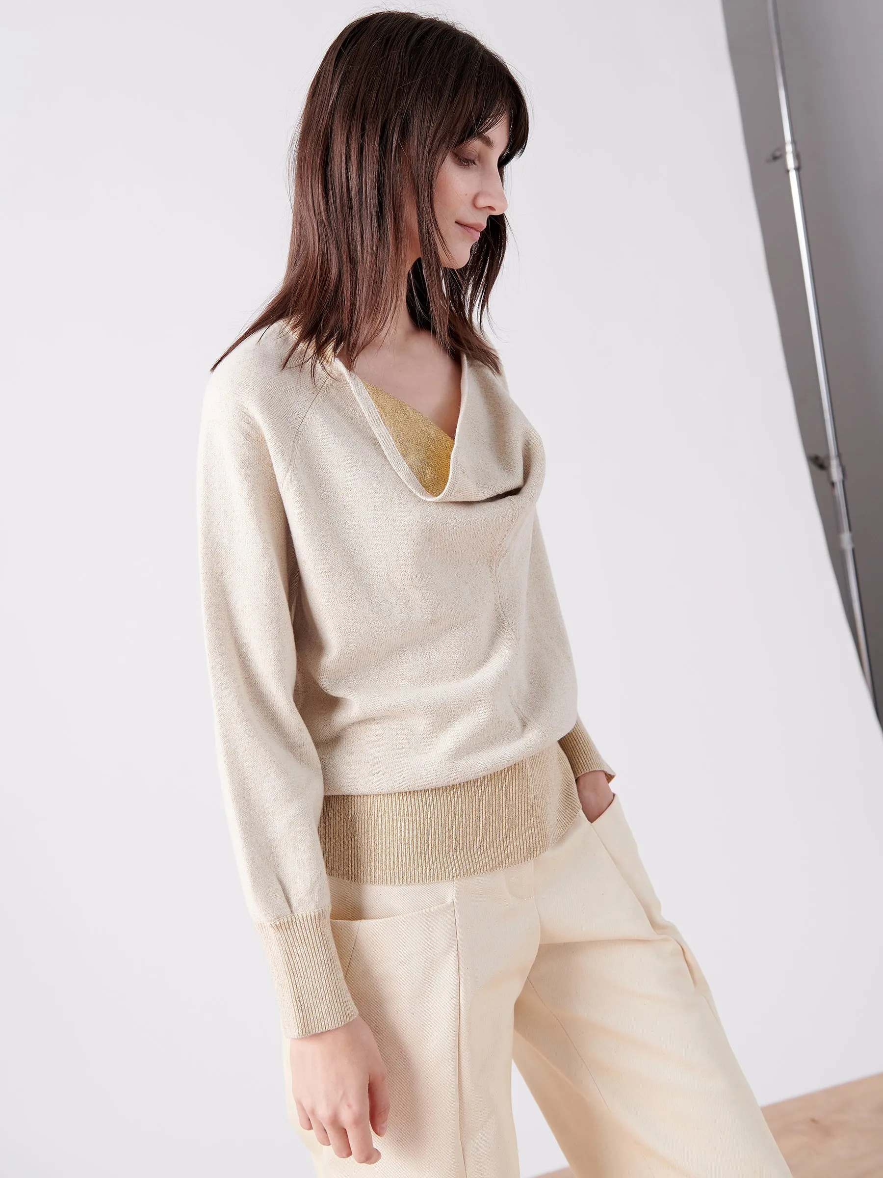 Long-Sleeved Evi Top Sample sold by Zero + Maria Cornejo product image thumbnail 3