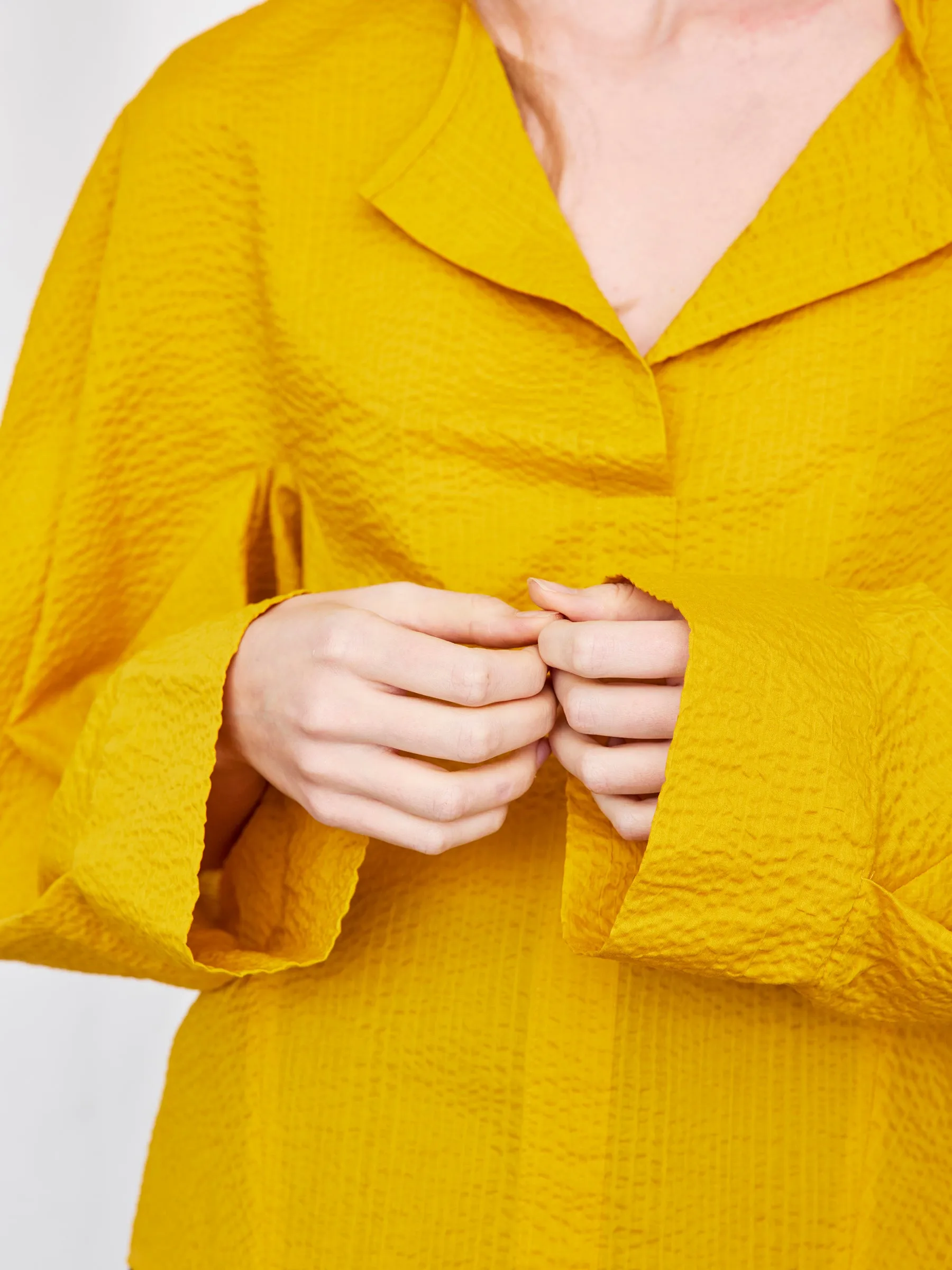 Long-Sleeved Akeo Shirt sold by Zero + Maria Cornejo product image thumbnail 3
