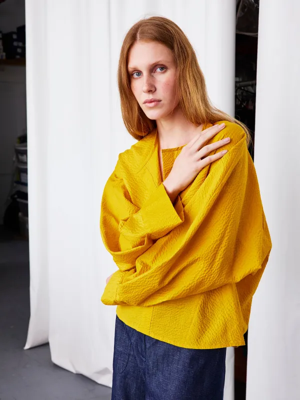 Long-Sleeved Akeo Shirt made by Zero + Maria Cornejo