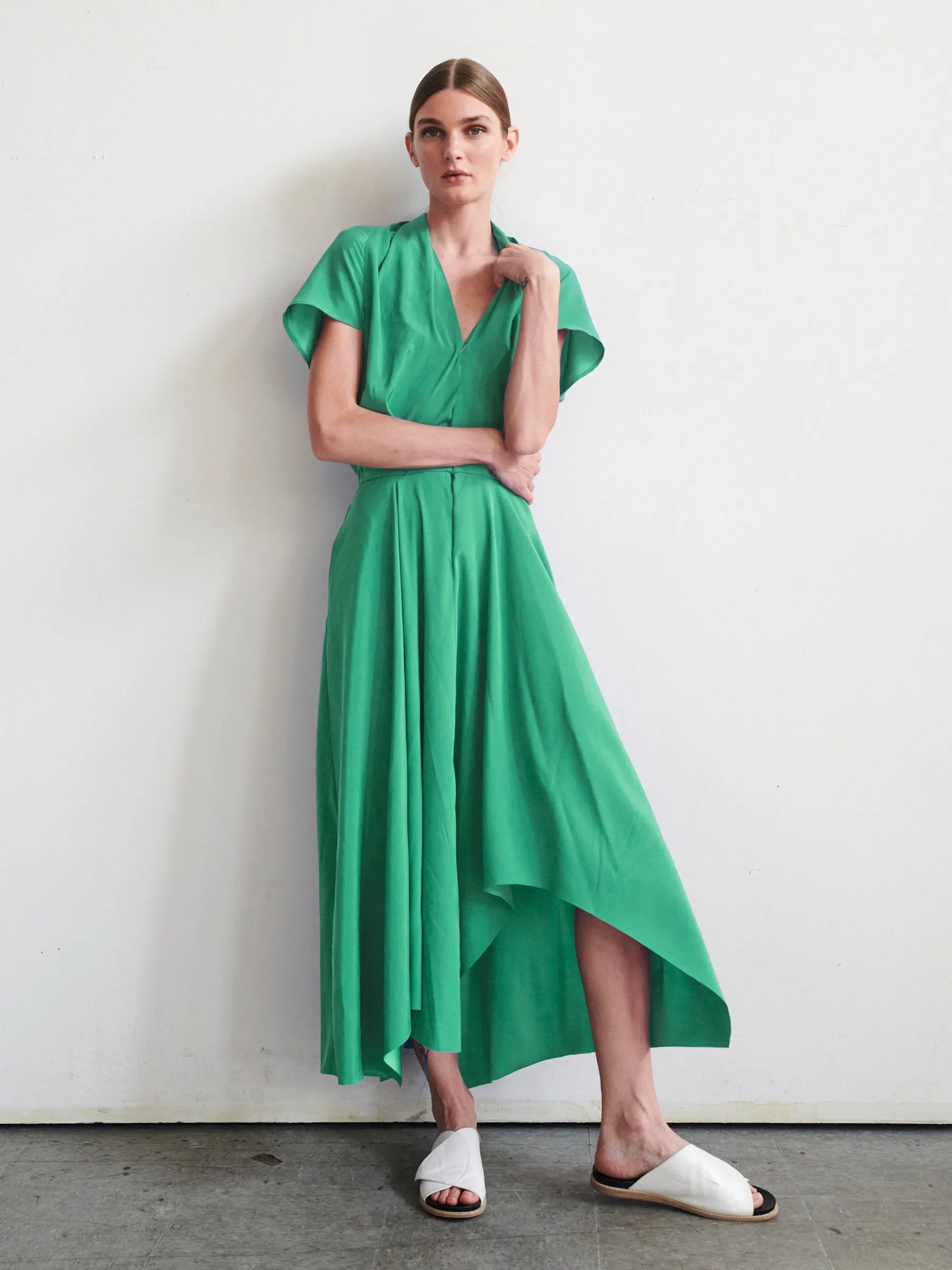 Maki Wave Dress sold by Zero + Maria Cornejo product image thumbnail 2