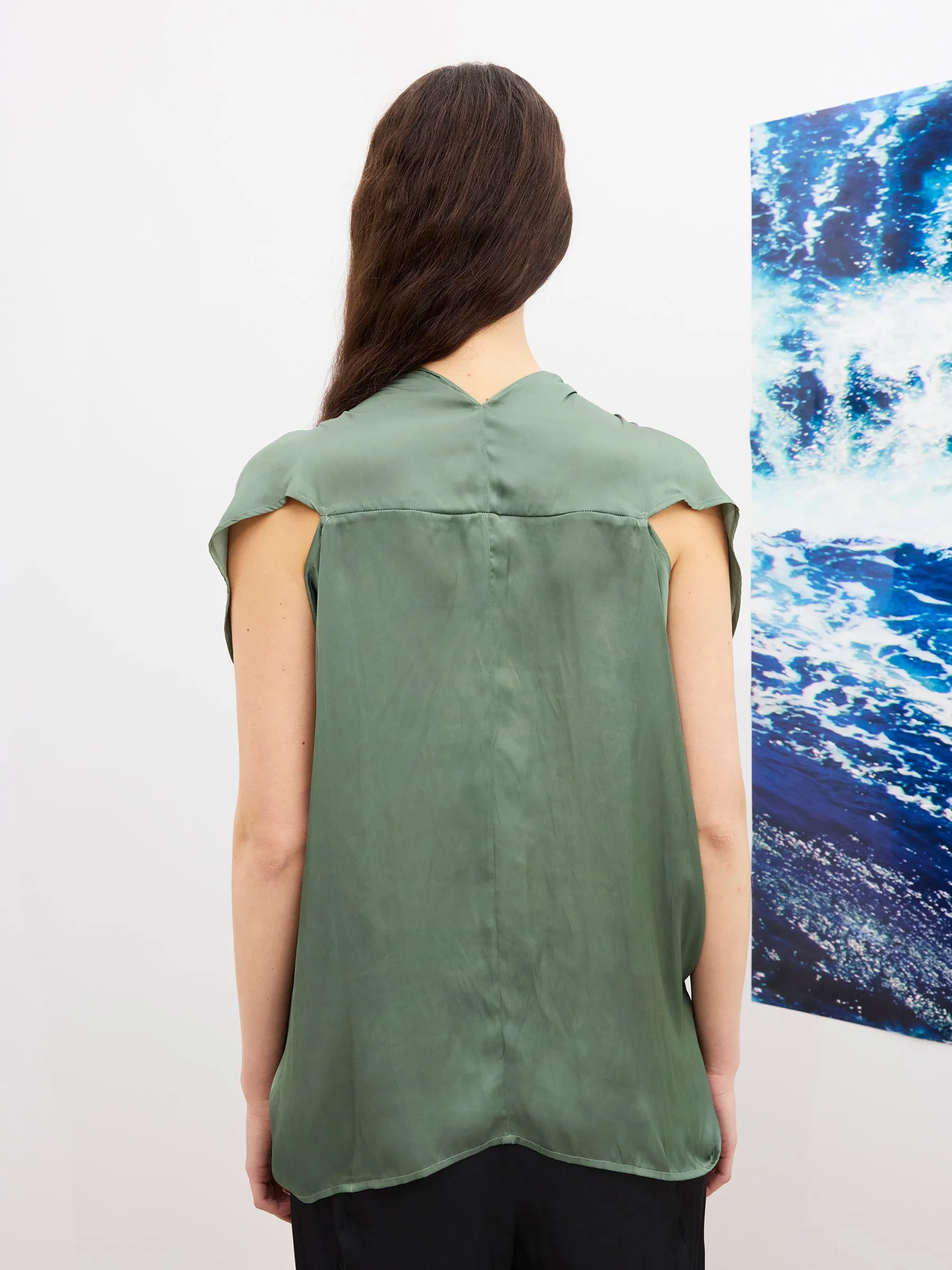 Foil Fin Shirt sold by Zero + Maria Cornejo product image thumbnail 4