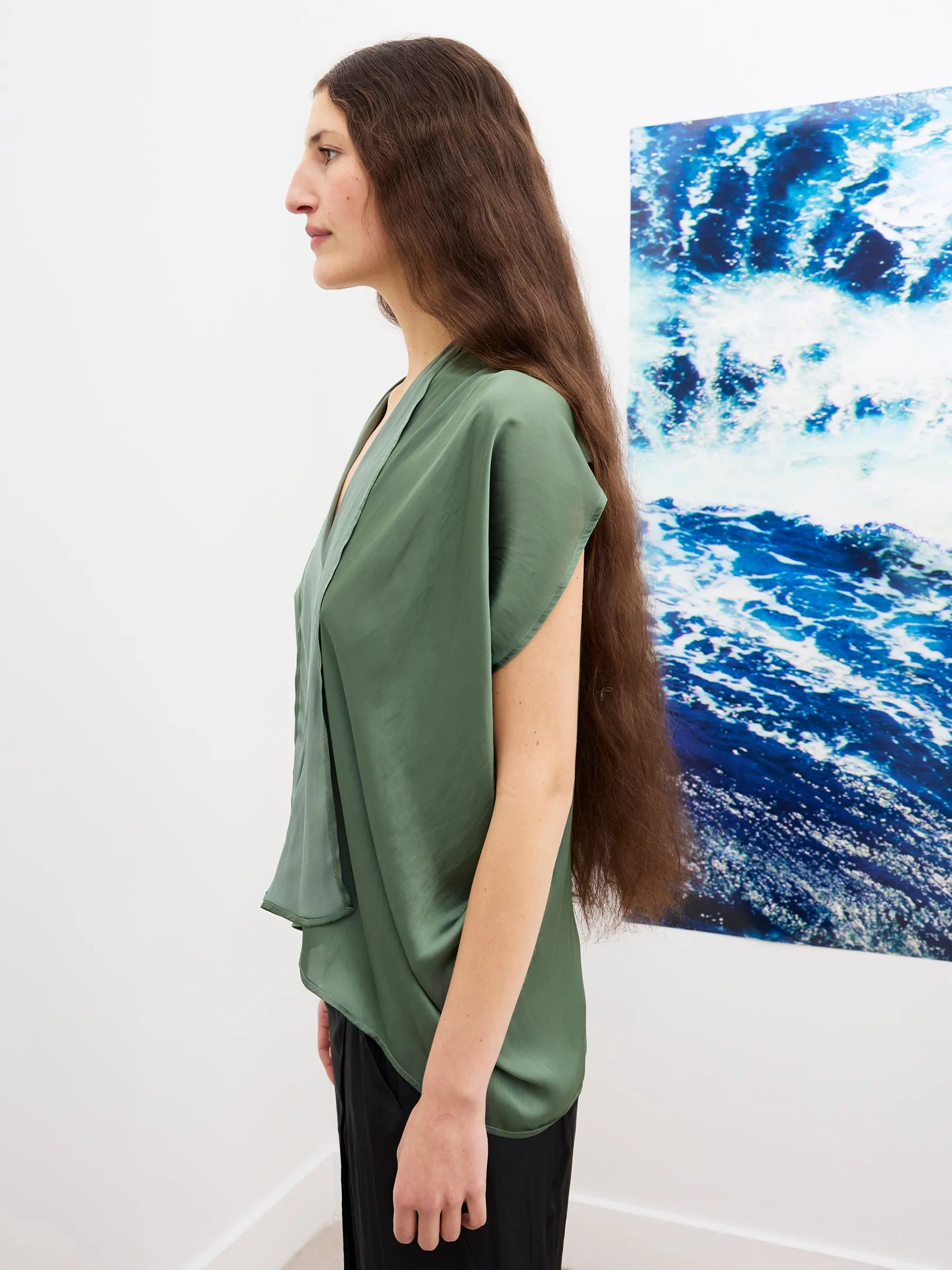 Foil Fin Shirt sold by Zero + Maria Cornejo product image thumbnail 3