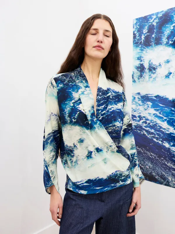 Jazmin Shirt sold by Zero + Maria Cornejo