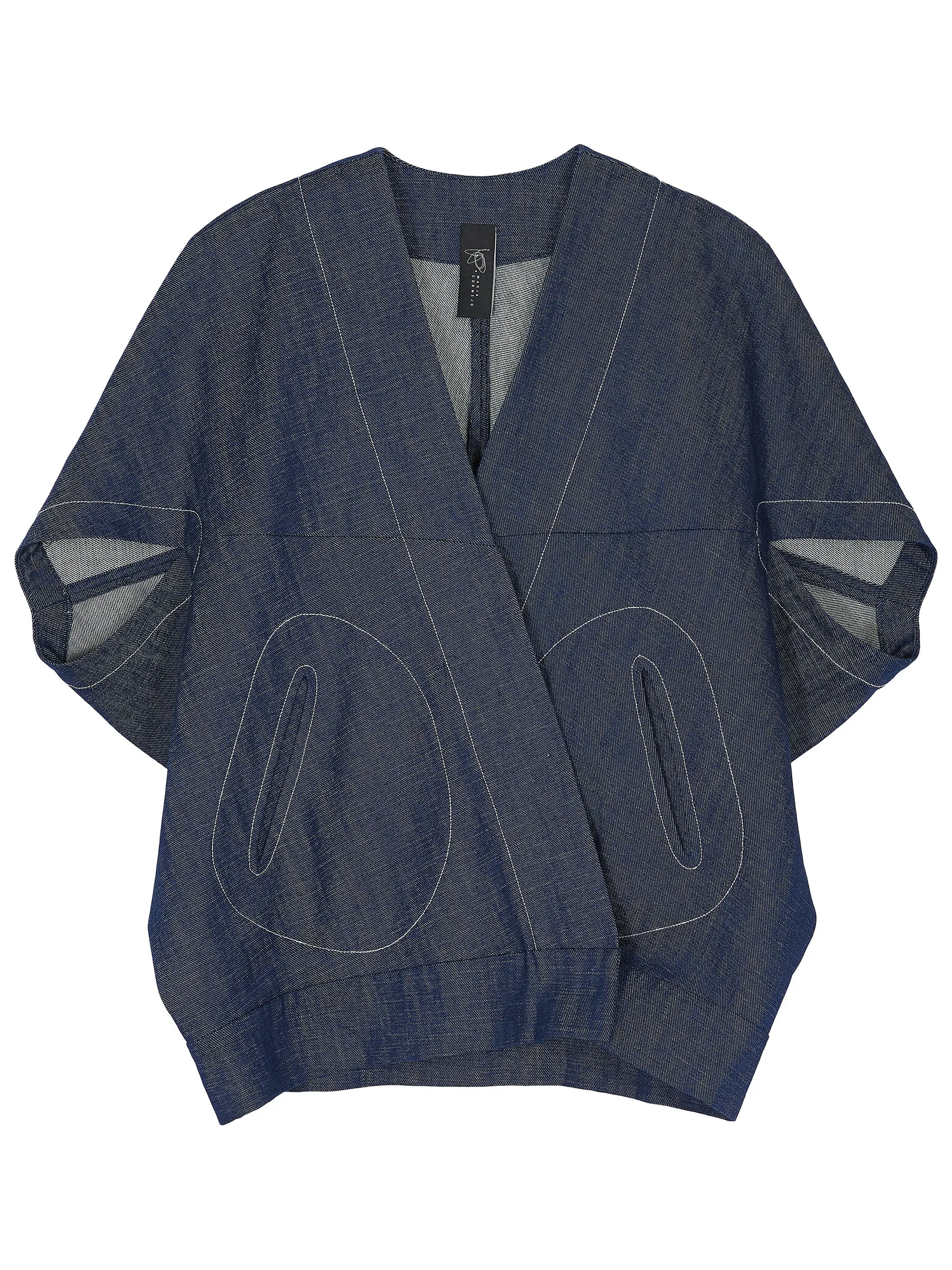 Hex Shrug sold by Zero + Maria Cornejo