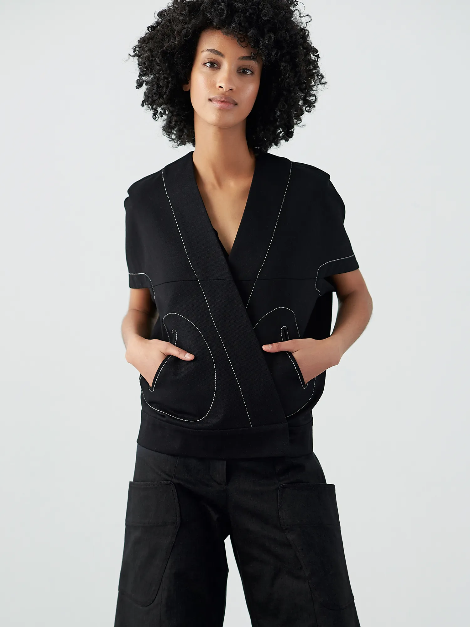 Hex Shrug sold by Zero + Maria Cornejo product image thumbnail 5