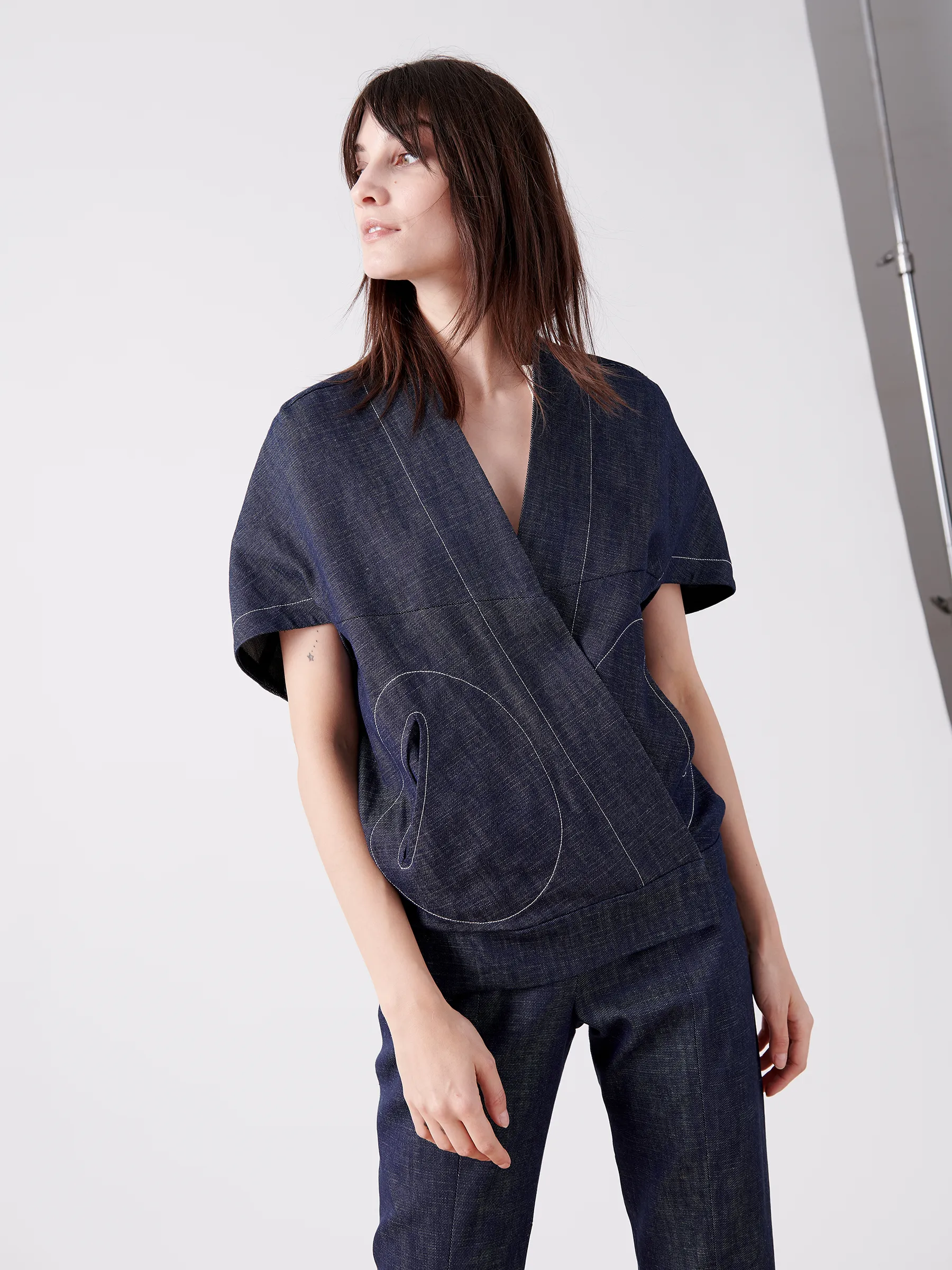 Hex Shrug sold by Zero + Maria Cornejo product image thumbnail 2