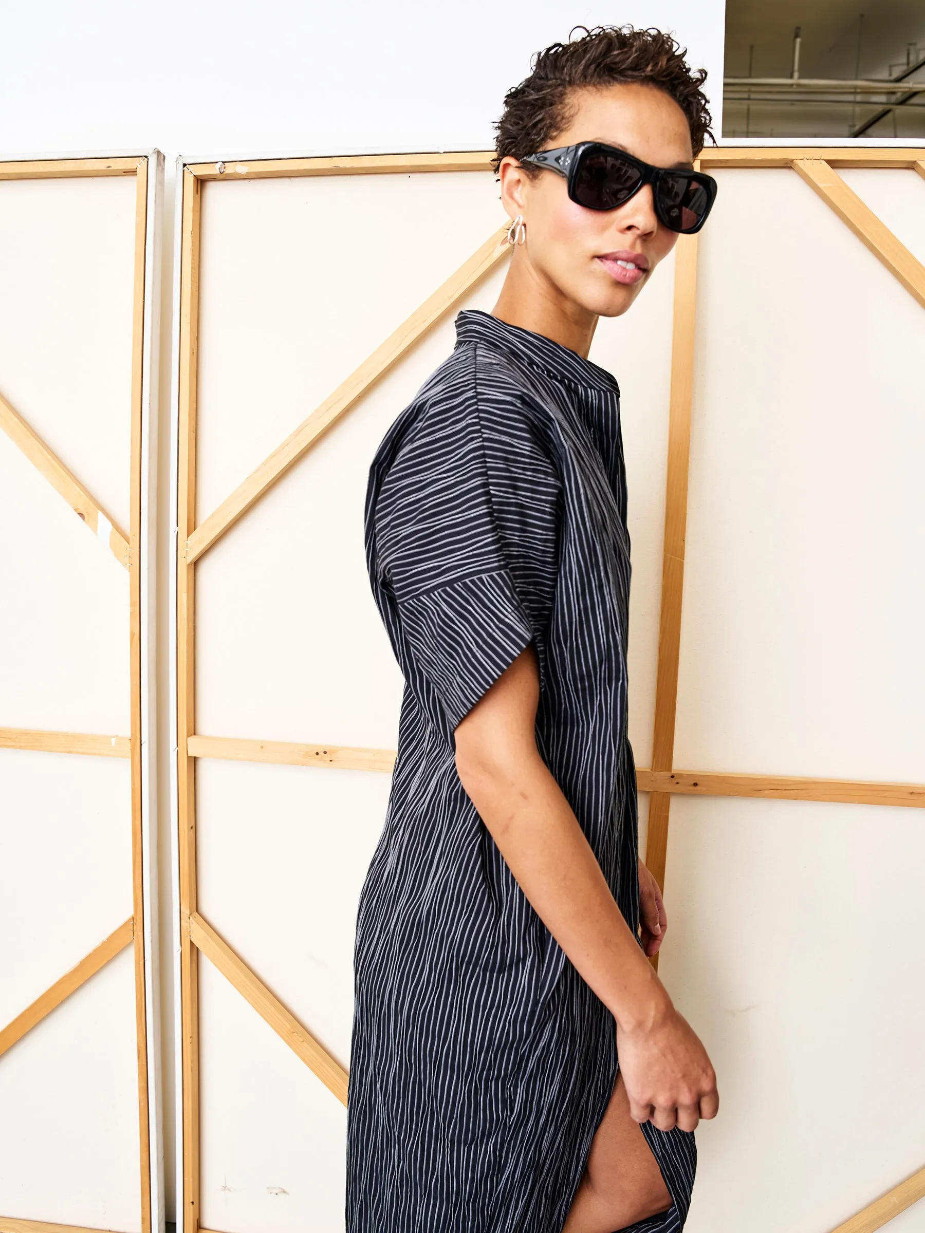 Long Aissa Shirt Dress sold by Zero + Maria Cornejo product image thumbnail 5