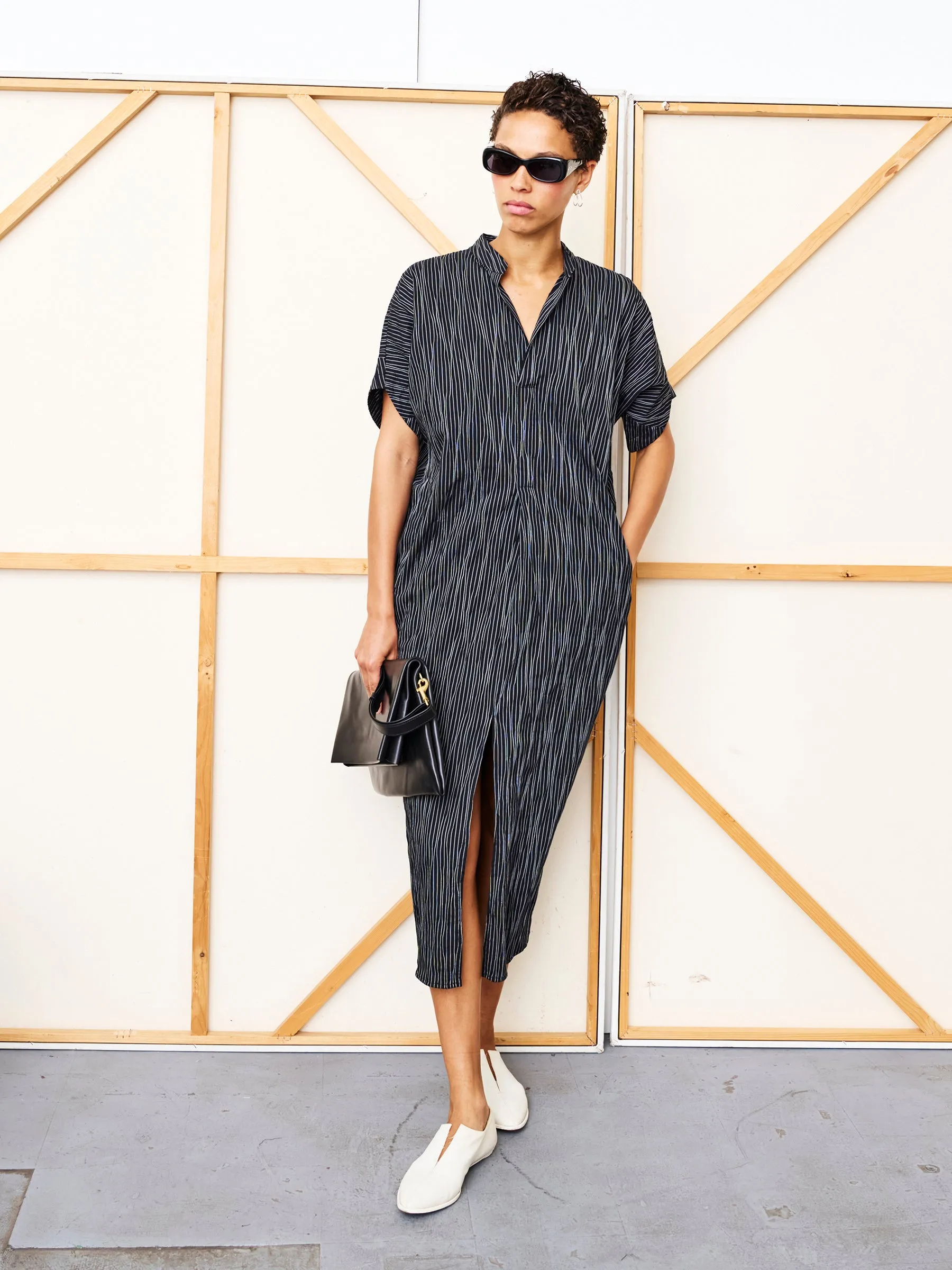 Long Aissa Shirt Dress sold by Zero + Maria Cornejo product image thumbnail 2