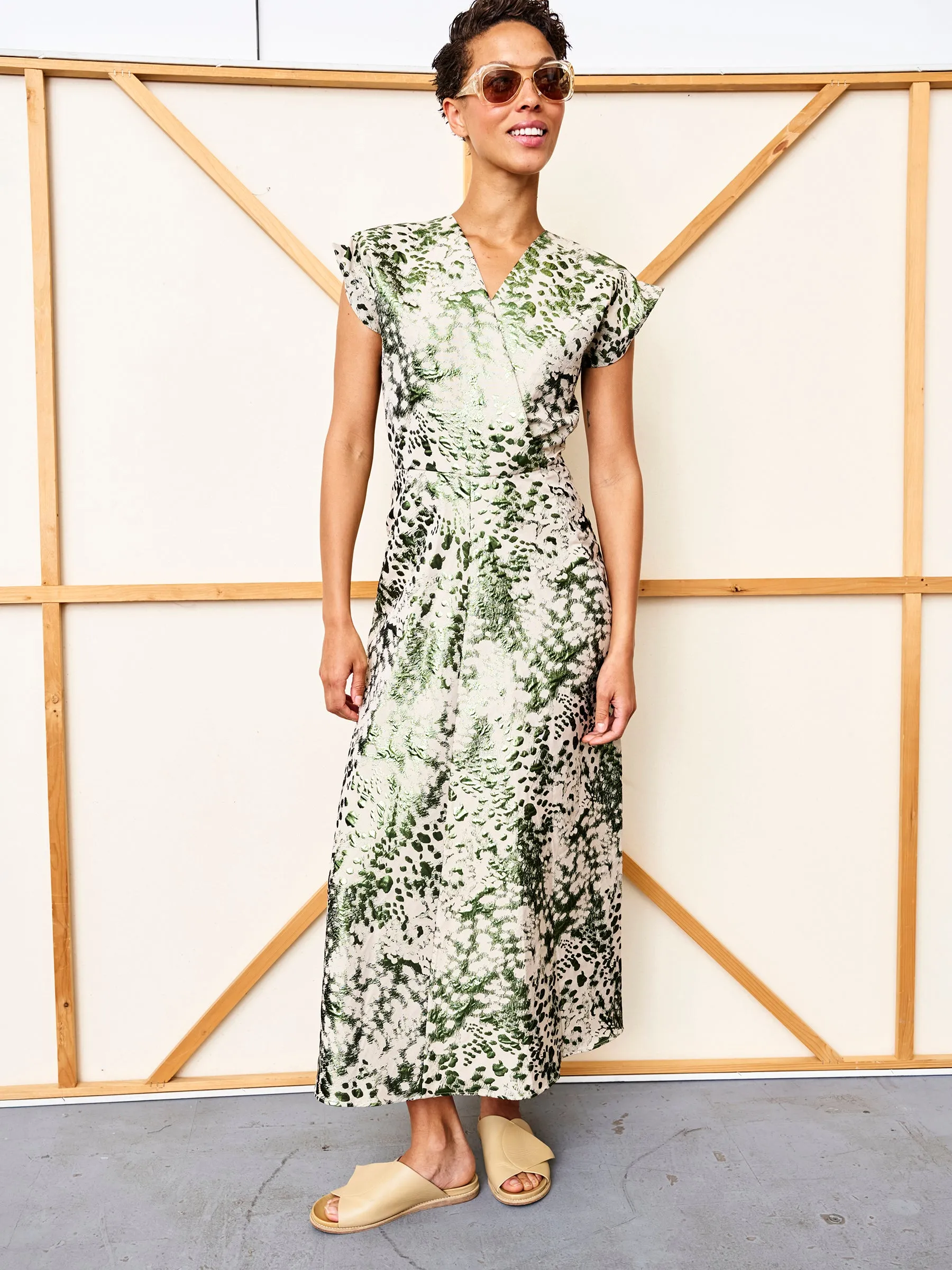 Wrap Omi Dress sold by Zero + Maria Cornejo product image thumbnail 3
