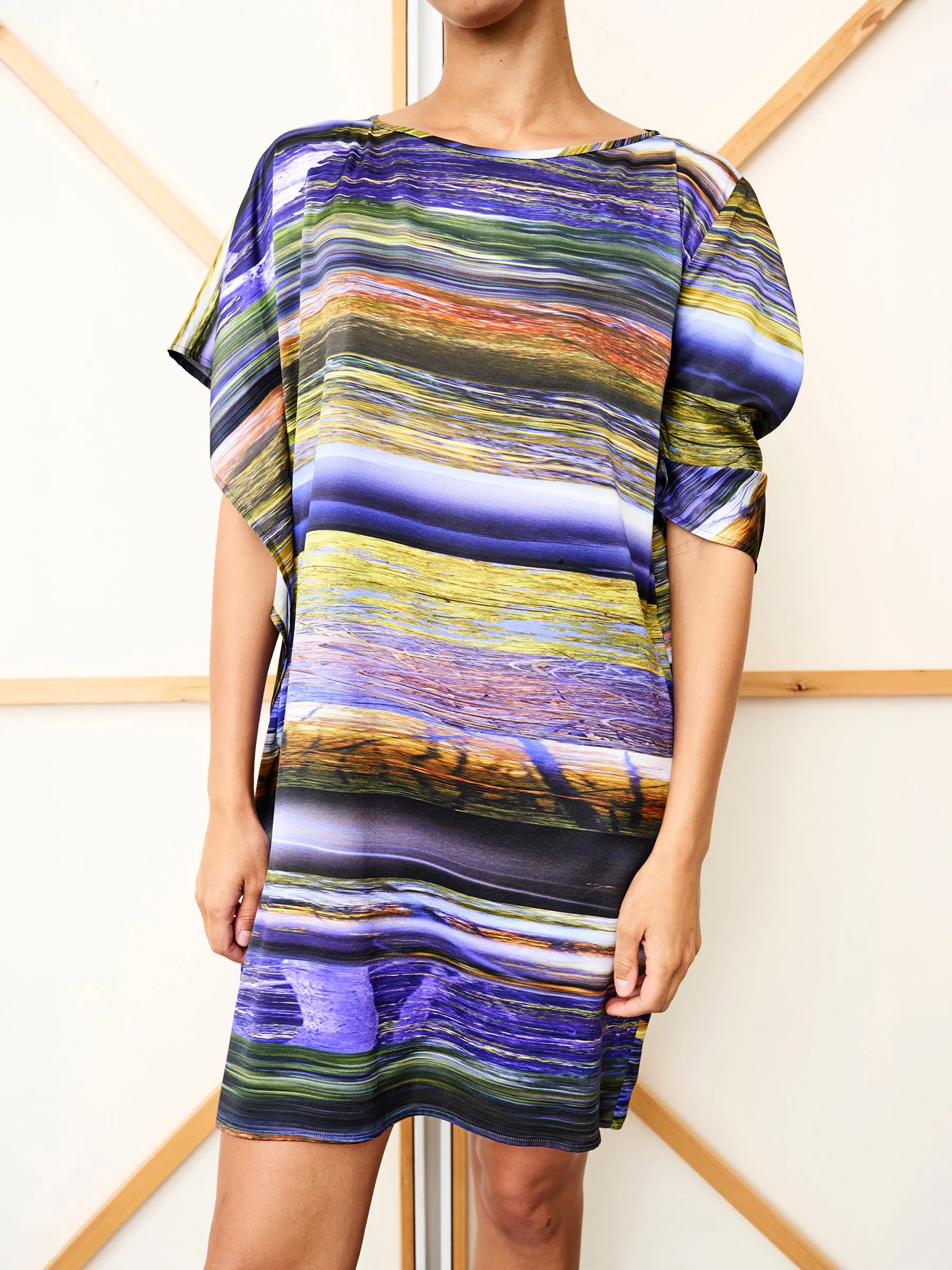 Long-Sleeved Contra Dress sold by Zero + Maria Cornejo product image thumbnail 3