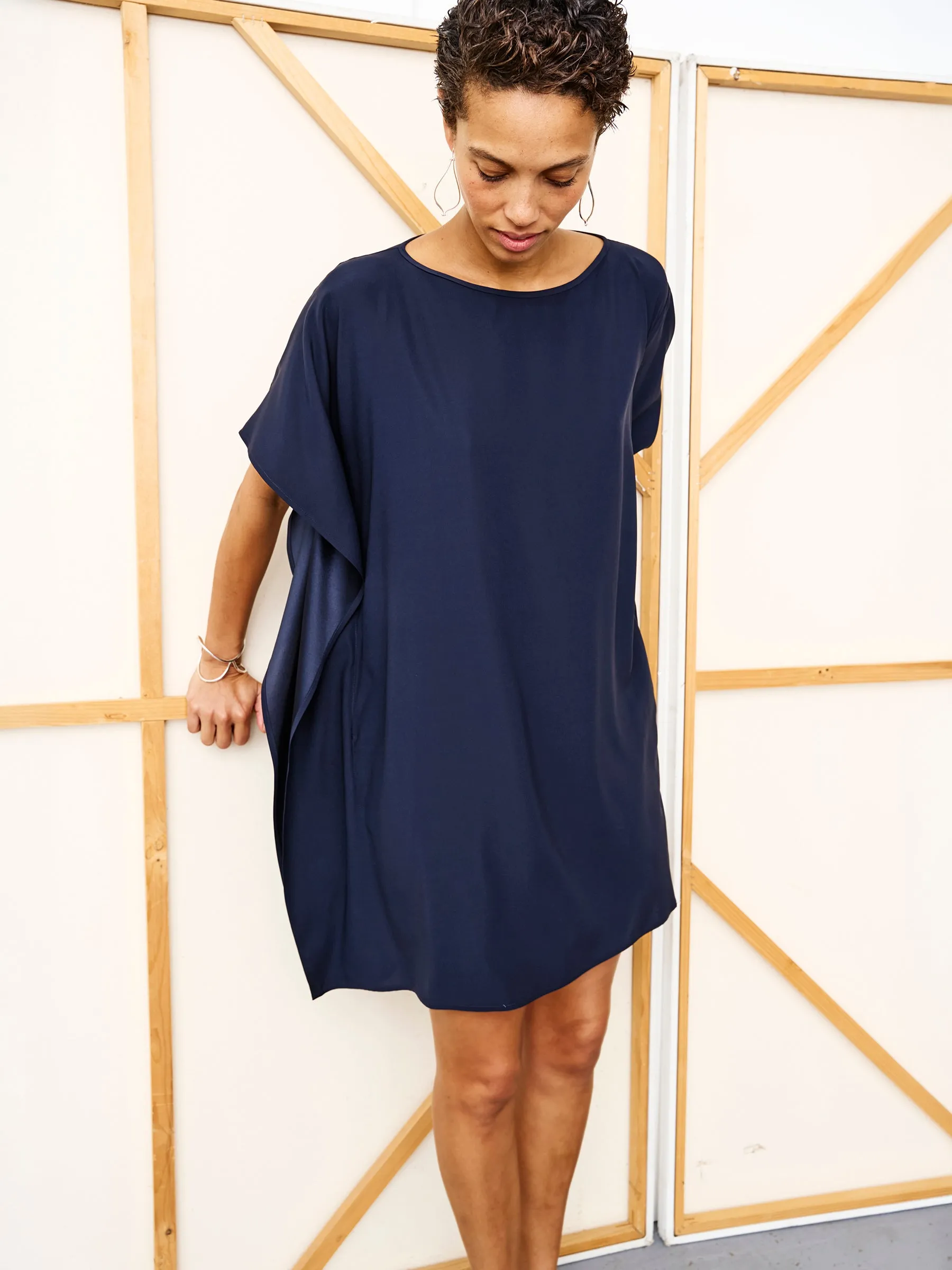 Long-Sleeved Contra Dress sold by Zero + Maria Cornejo product image thumbnail 2