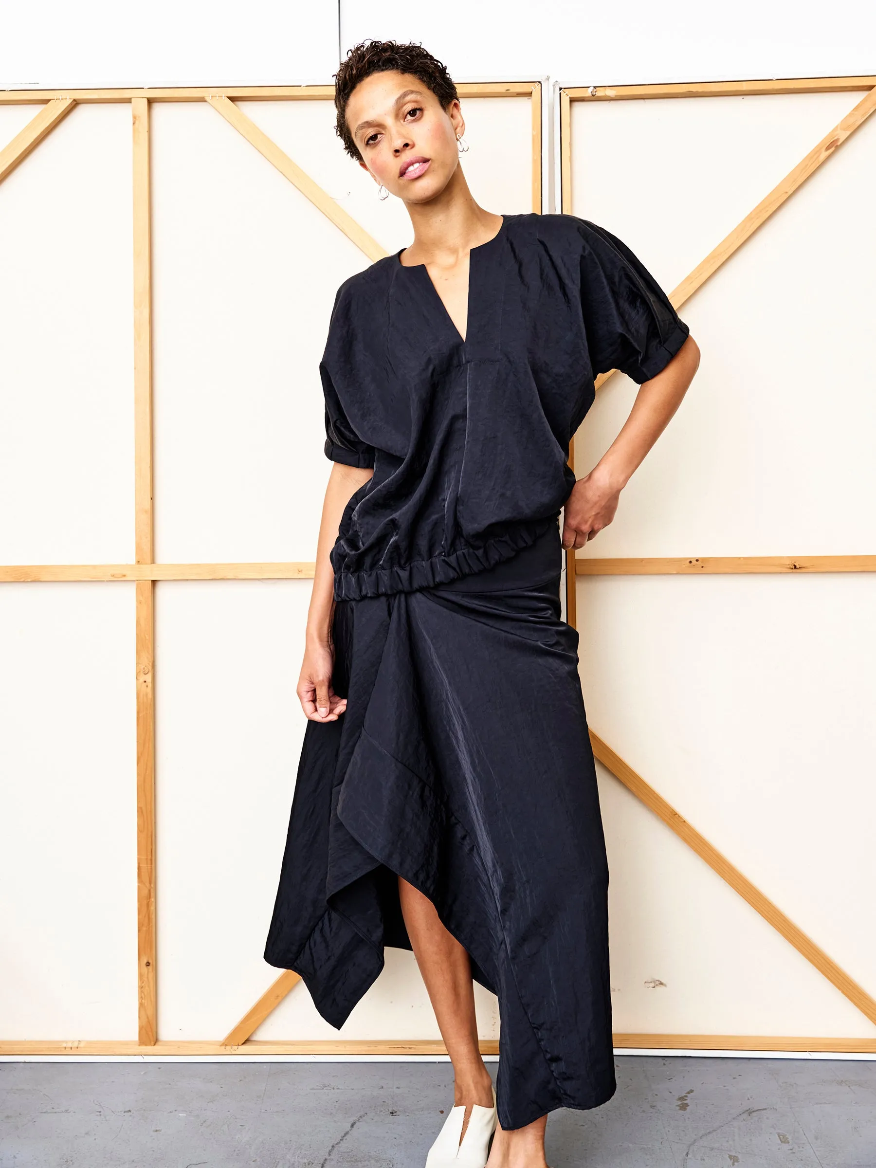 Rae Bomber Top sold by Zero + Maria Cornejo product image thumbnail 2