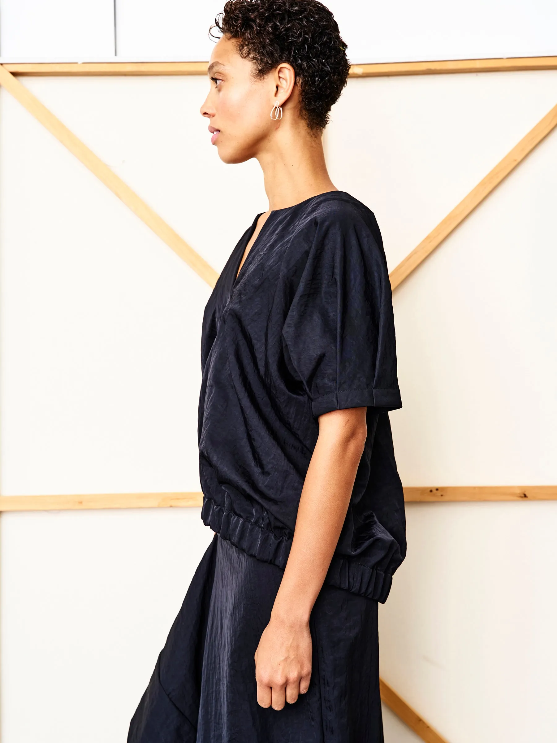 Rae Bomber Top sold by Zero + Maria Cornejo product image thumbnail 4