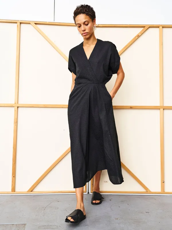 Long Aki Wave Dress made by Zero + Maria Cornejo