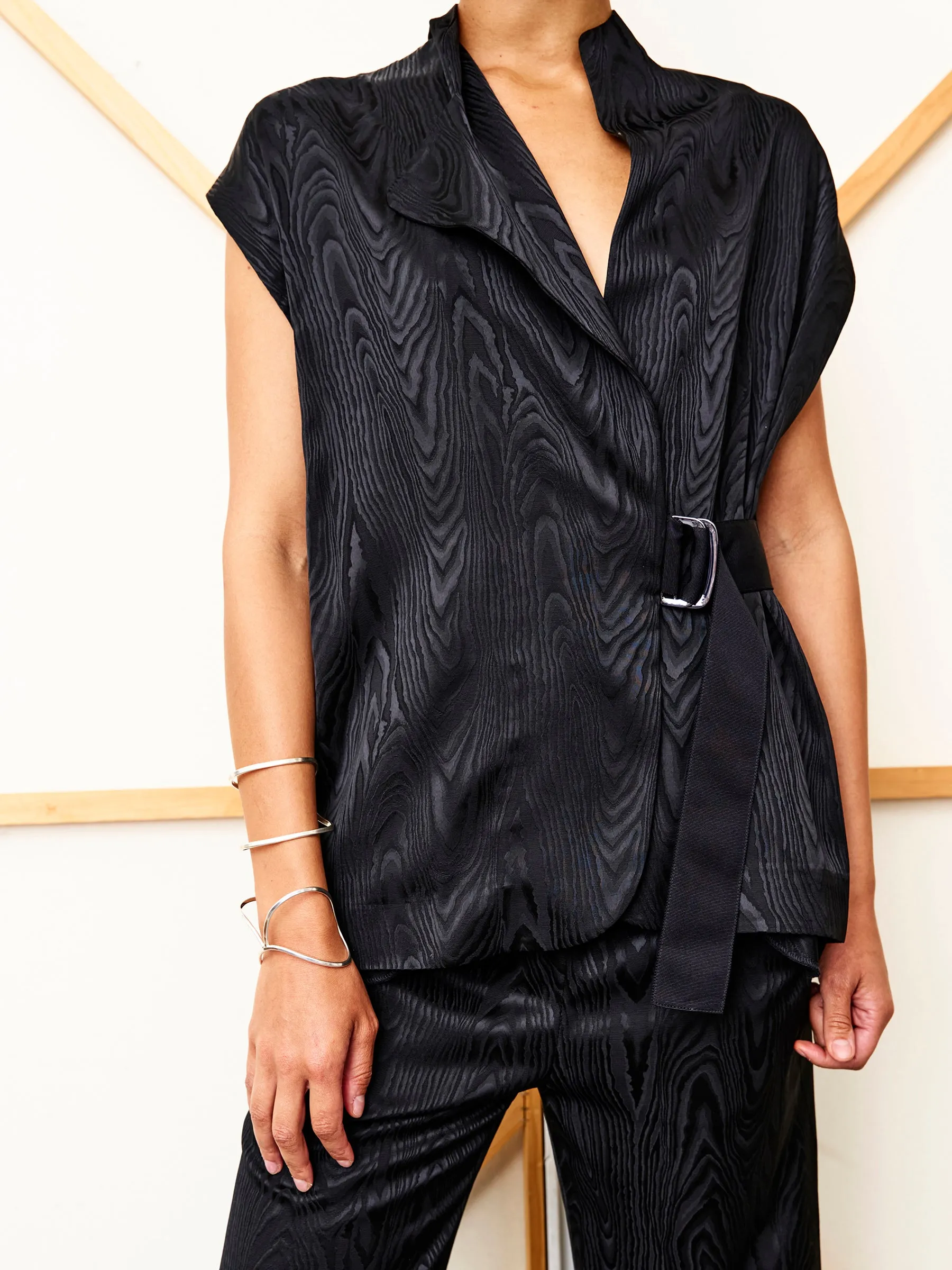 Ari Waistcoat sold by Zero + Maria Cornejo product image thumbnail 2