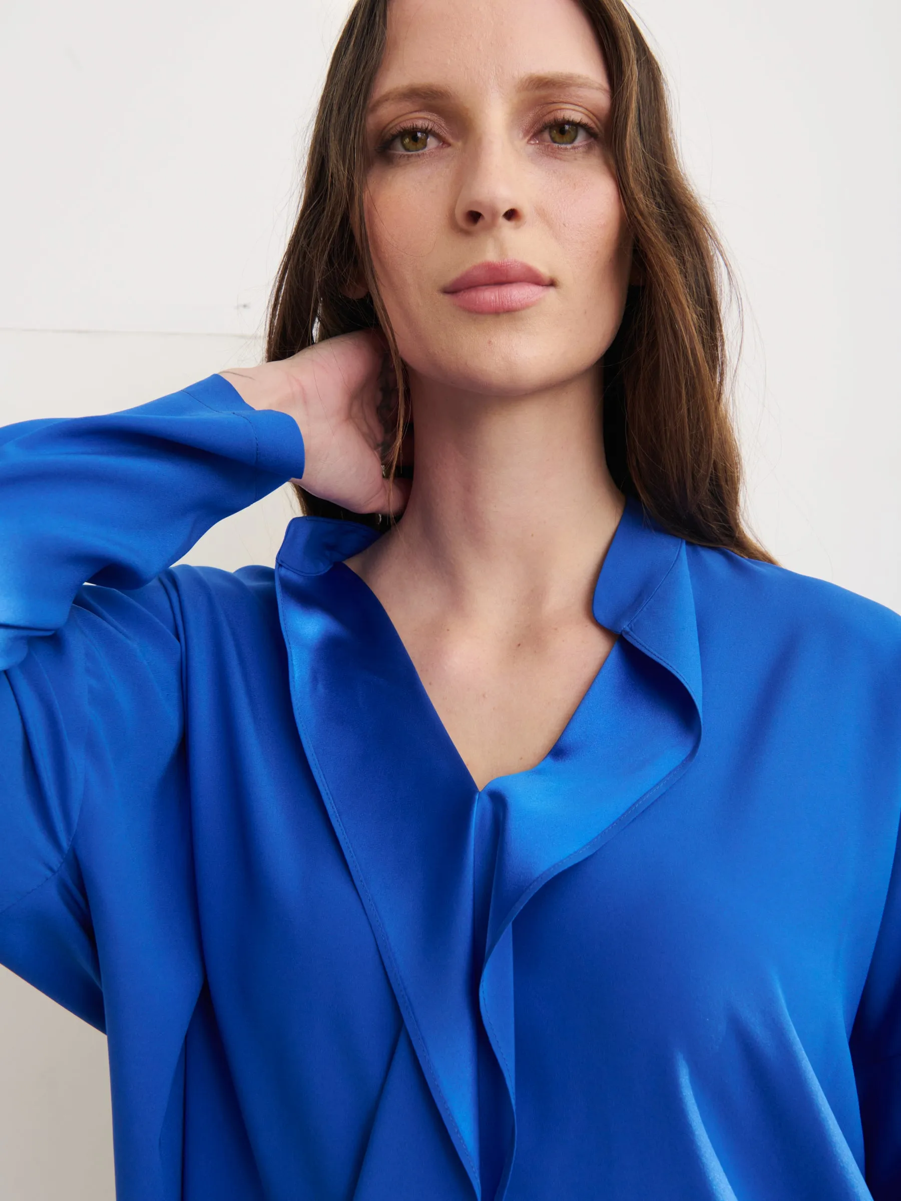 Long-Sleeved Fin Gaban Shirt sold by Zero + Maria Cornejo product image thumbnail 2