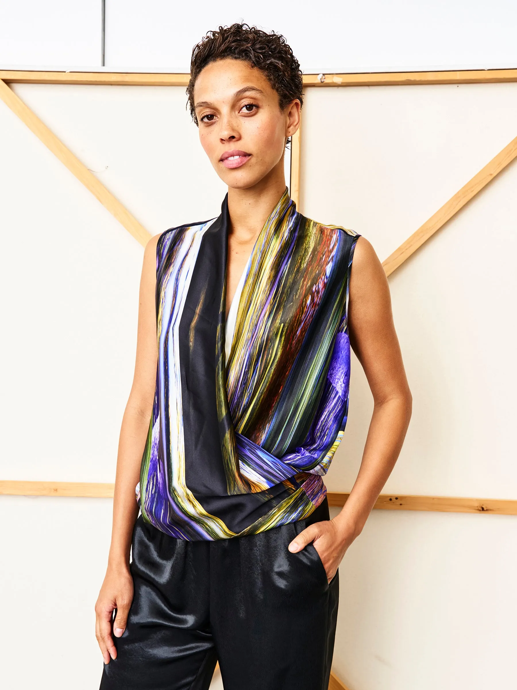 Sleeveless Jazmin Top sold by Zero + Maria Cornejo product image thumbnail 3
