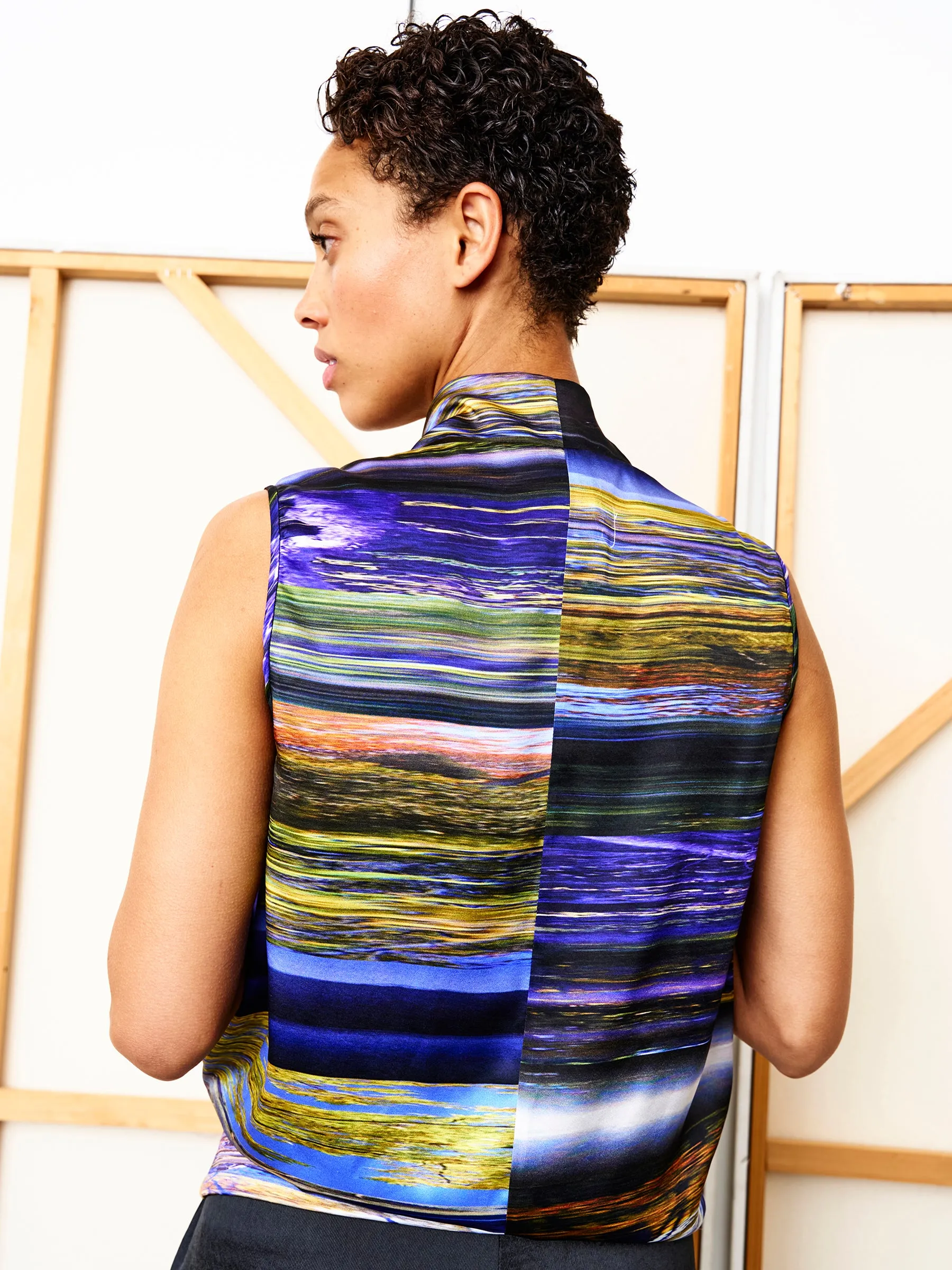 Sleeveless Jazmin Top sold by Zero + Maria Cornejo product image thumbnail 4