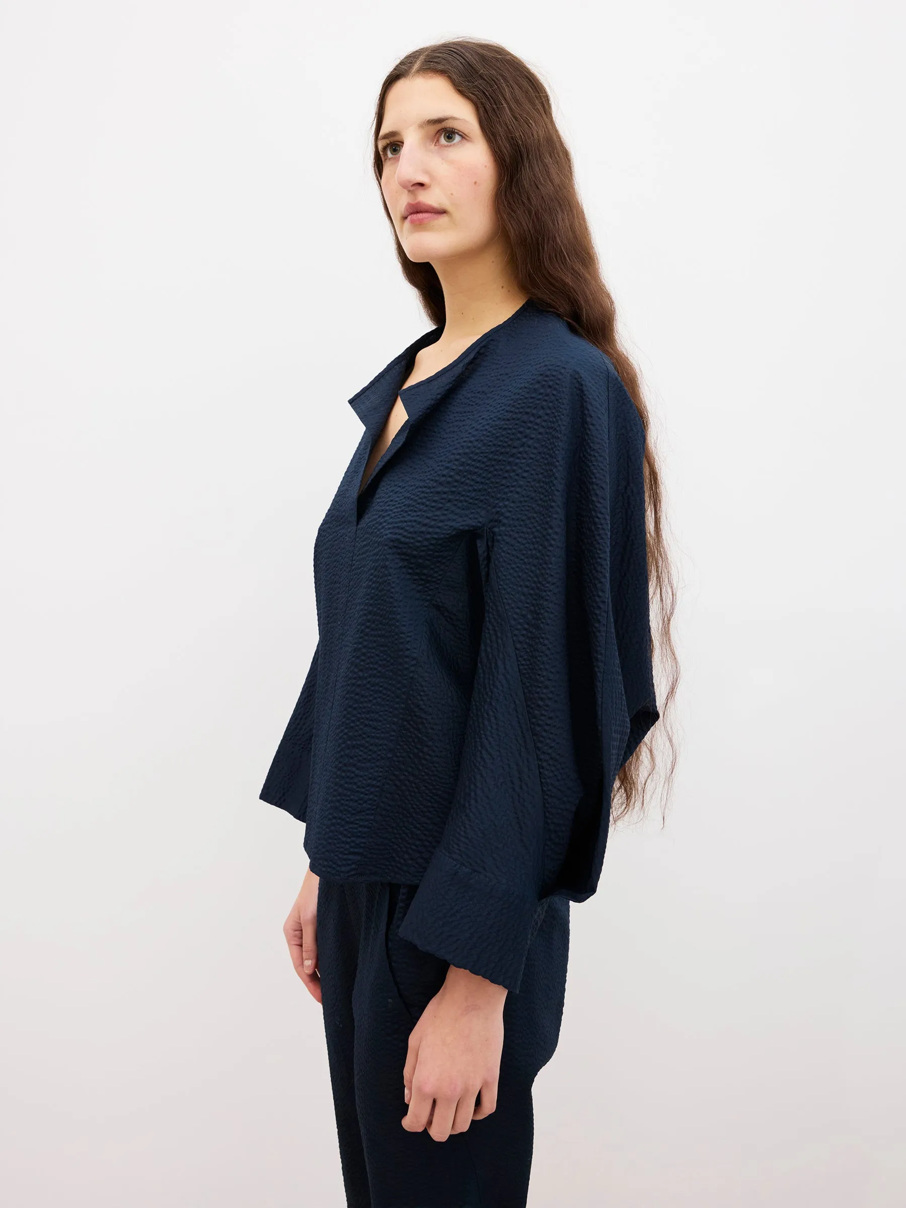 Long-Sleeved Akeo Shirt sold by Zero + Maria Cornejo product image thumbnail 4