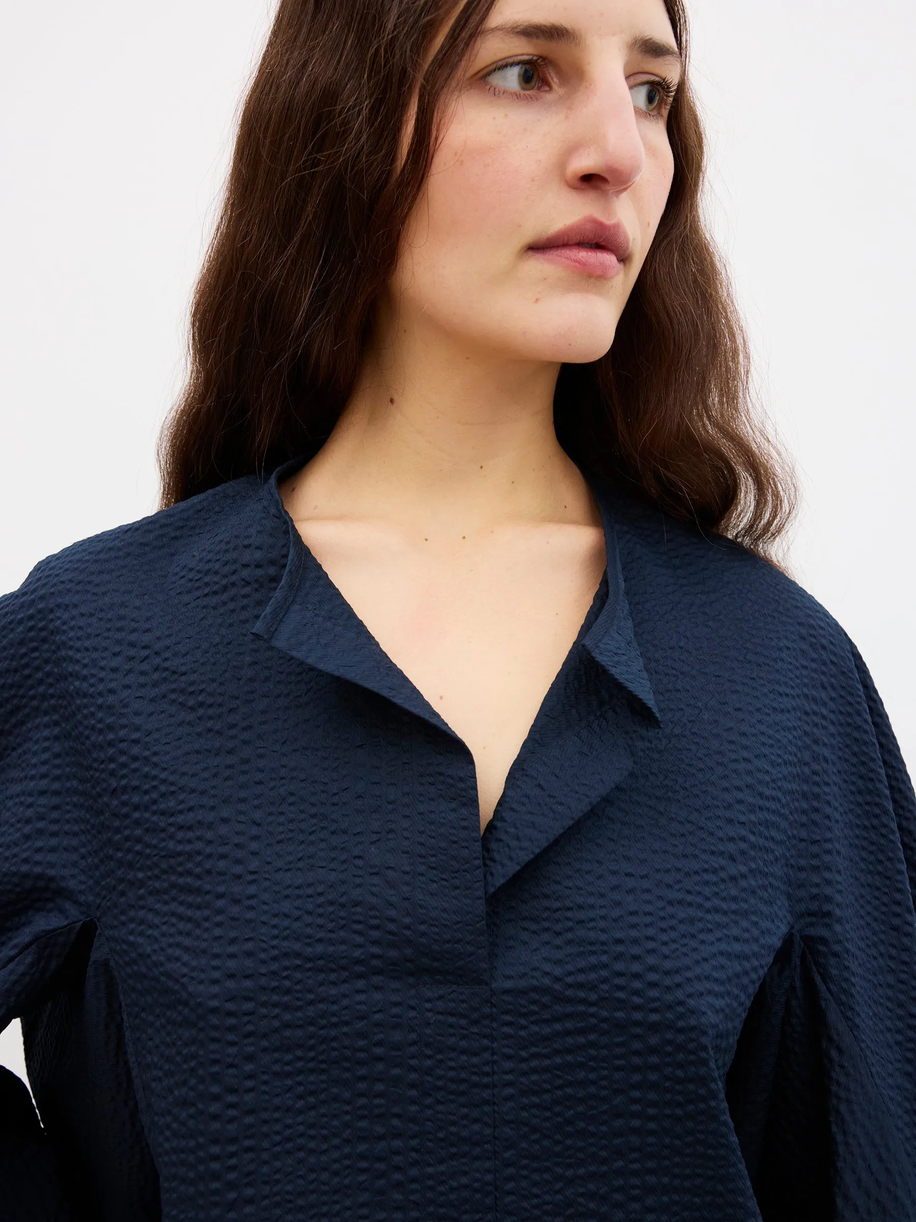 Long-Sleeved Akeo Shirt sold by Zero + Maria Cornejo product image thumbnail 3