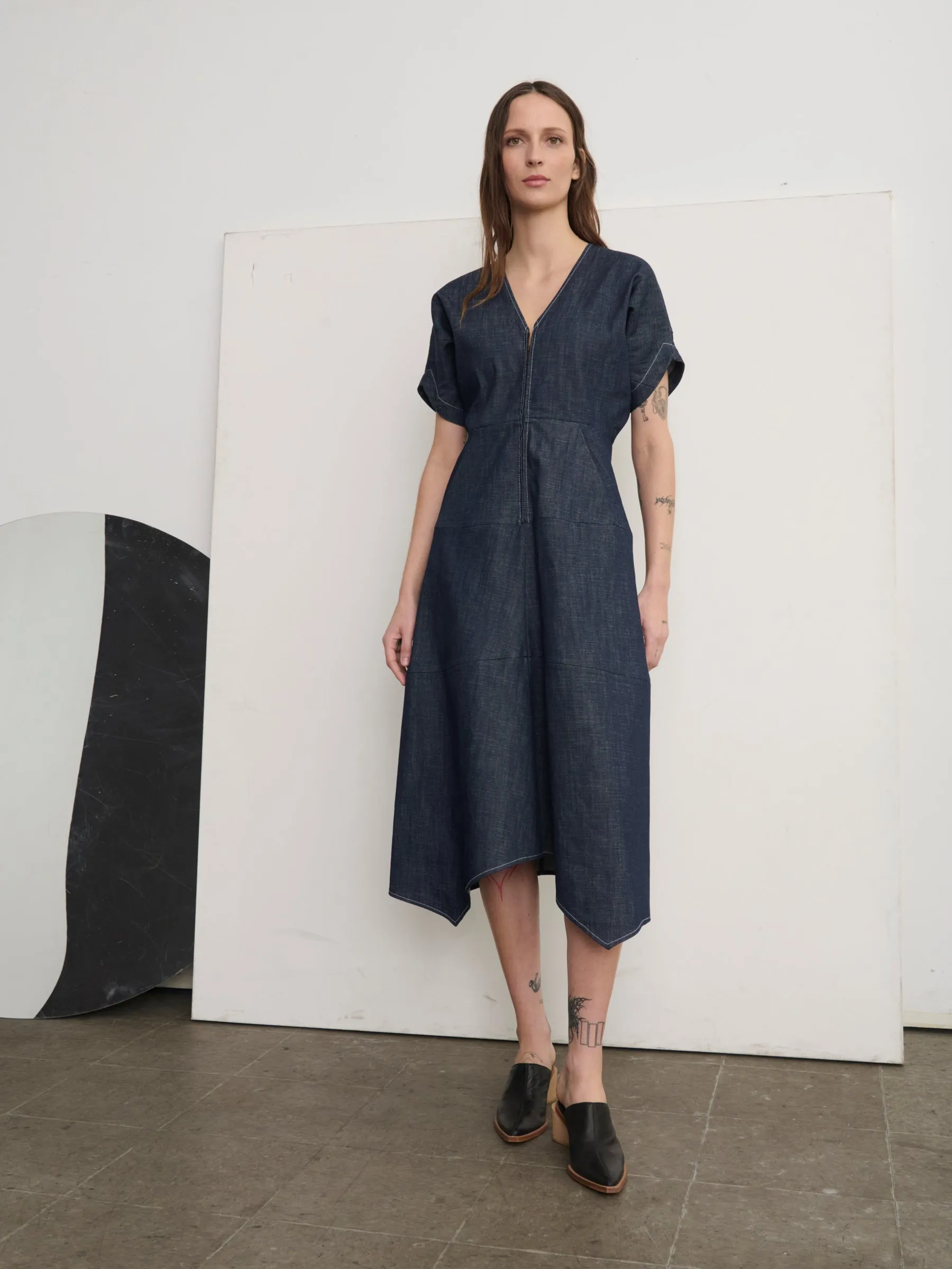 Aissa Joi Dress sold by Zero + Maria Cornejo product image thumbnail 3