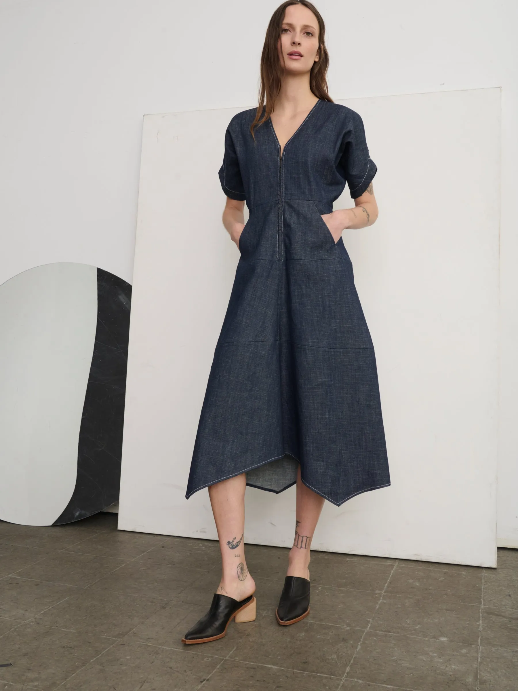Aissa Joi Dress sold by Zero + Maria Cornejo product image thumbnail 2